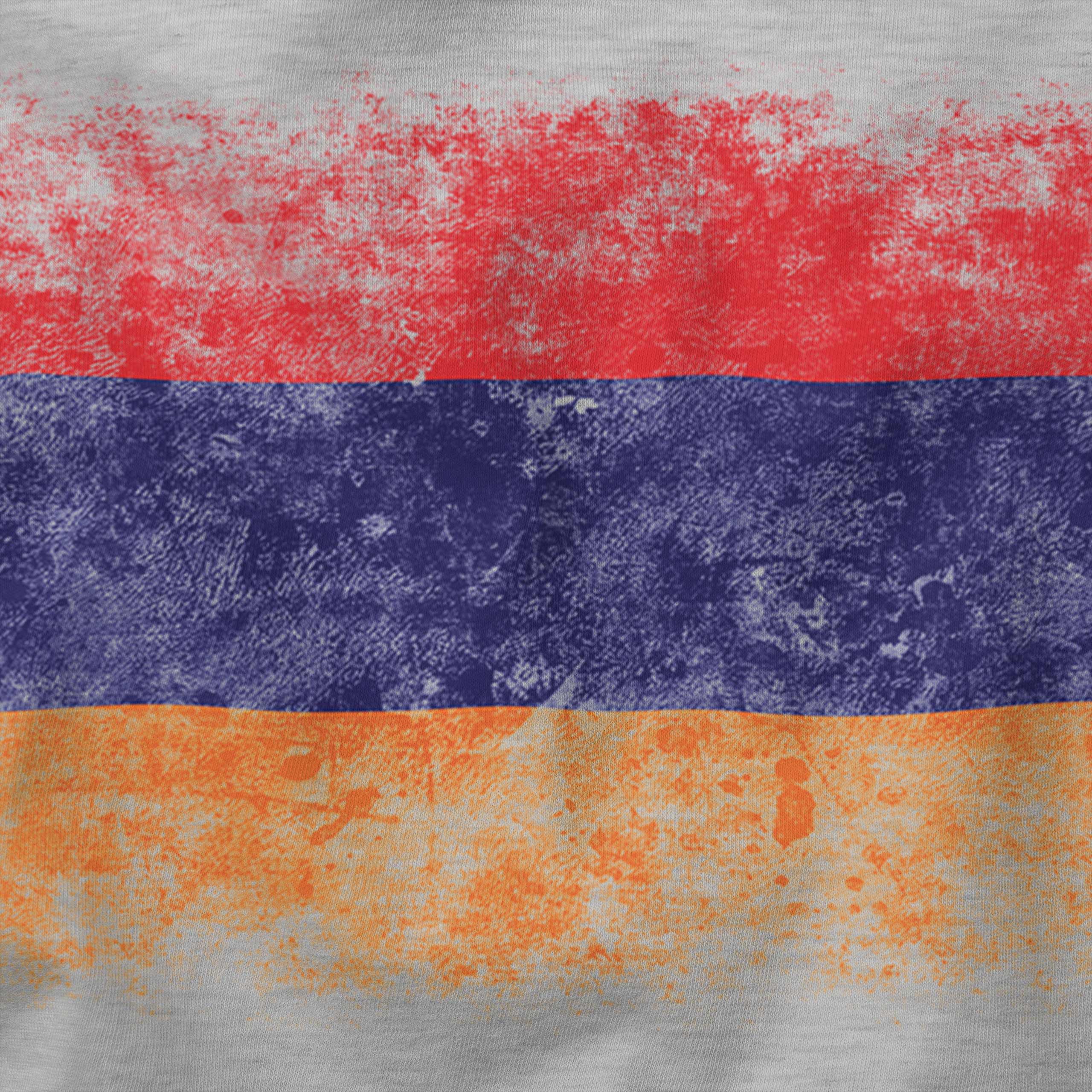 ARMENIA DISTRESSED FLAG MENS T-SHIRT TOP HAYASTÁN FOOTBALL ARMENIAN GIFT SHIRT - Picture 14 of 21