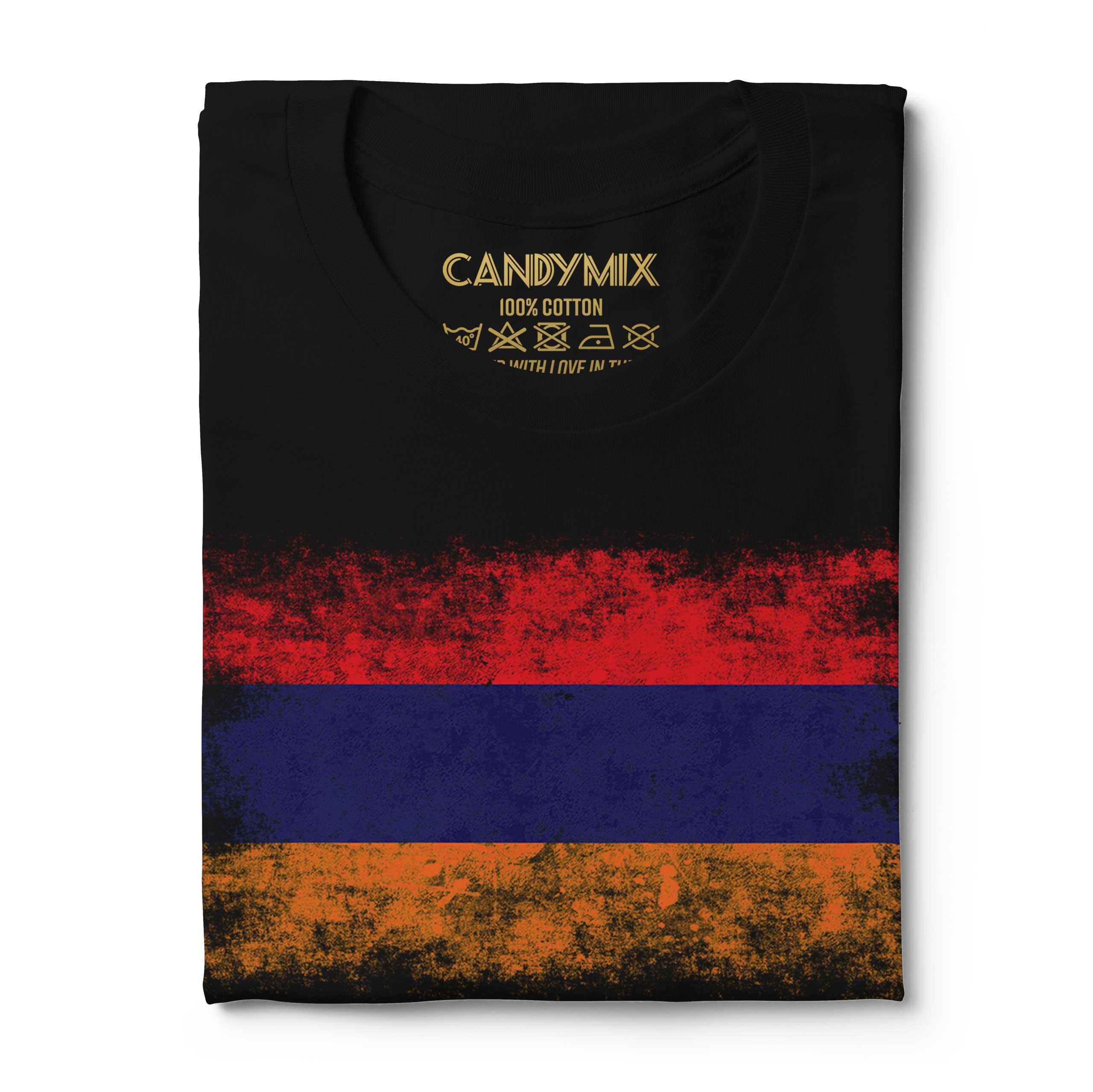 ARMENIA DISTRESSED FLAG MENS T-SHIRT TOP HAYASTÁN FOOTBALL ARMENIAN GIFT SHIRT - Picture 10 of 21