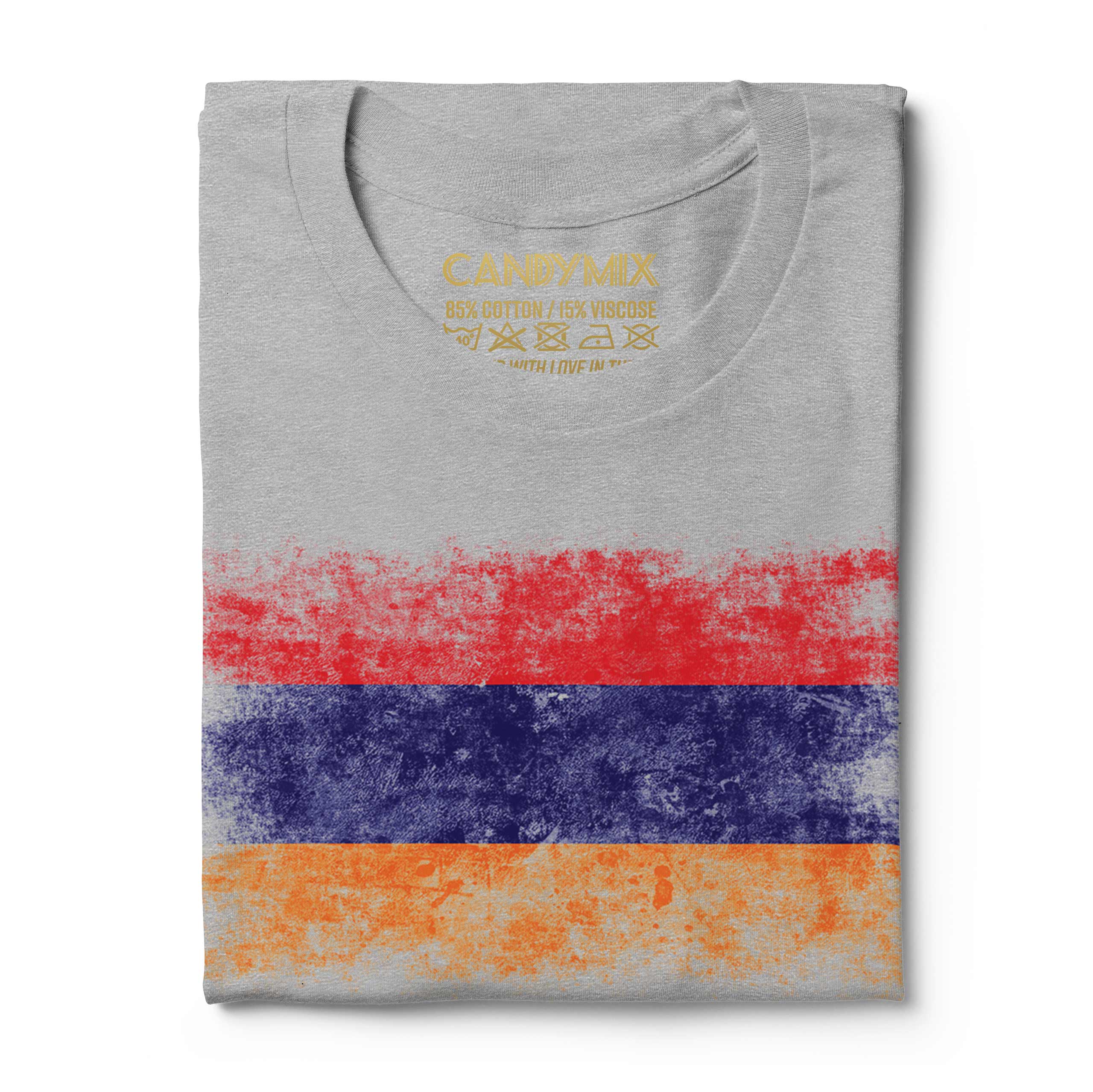 ARMENIA DISTRESSED FLAG MENS T-SHIRT TOP HAYASTÁN FOOTBALL ARMENIAN GIFT SHIRT - Picture 15 of 21