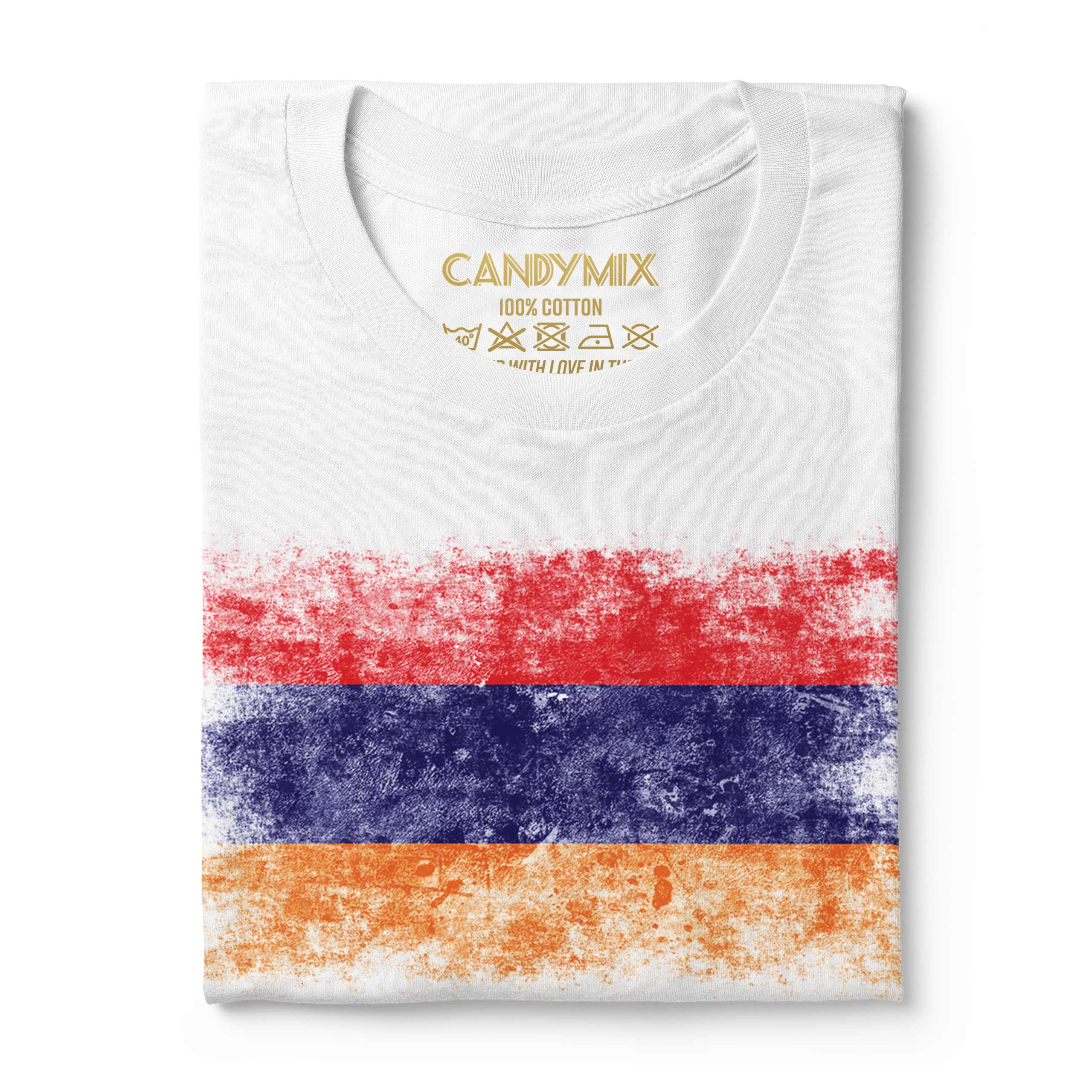 ARMENIA DISTRESSED FLAG MENS T-SHIRT TOP HAYASTÁN FOOTBALL ARMENIAN GIFT SHIRT - Picture 5 of 21