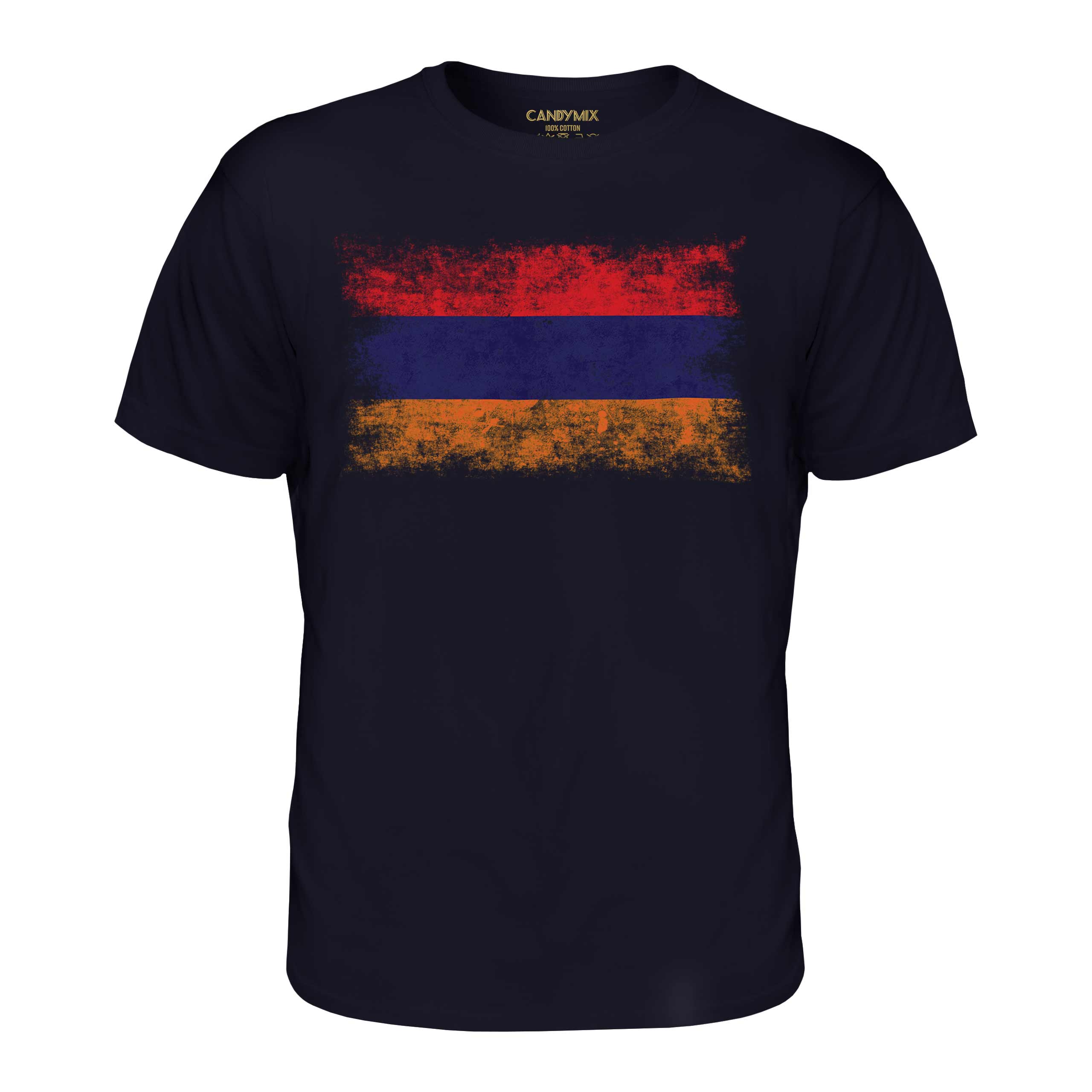 ARMENIA DISTRESSED FLAG MENS T-SHIRT TOP HAYASTÁN FOOTBALL ARMENIAN GIFT SHIRT - Picture 18 of 21