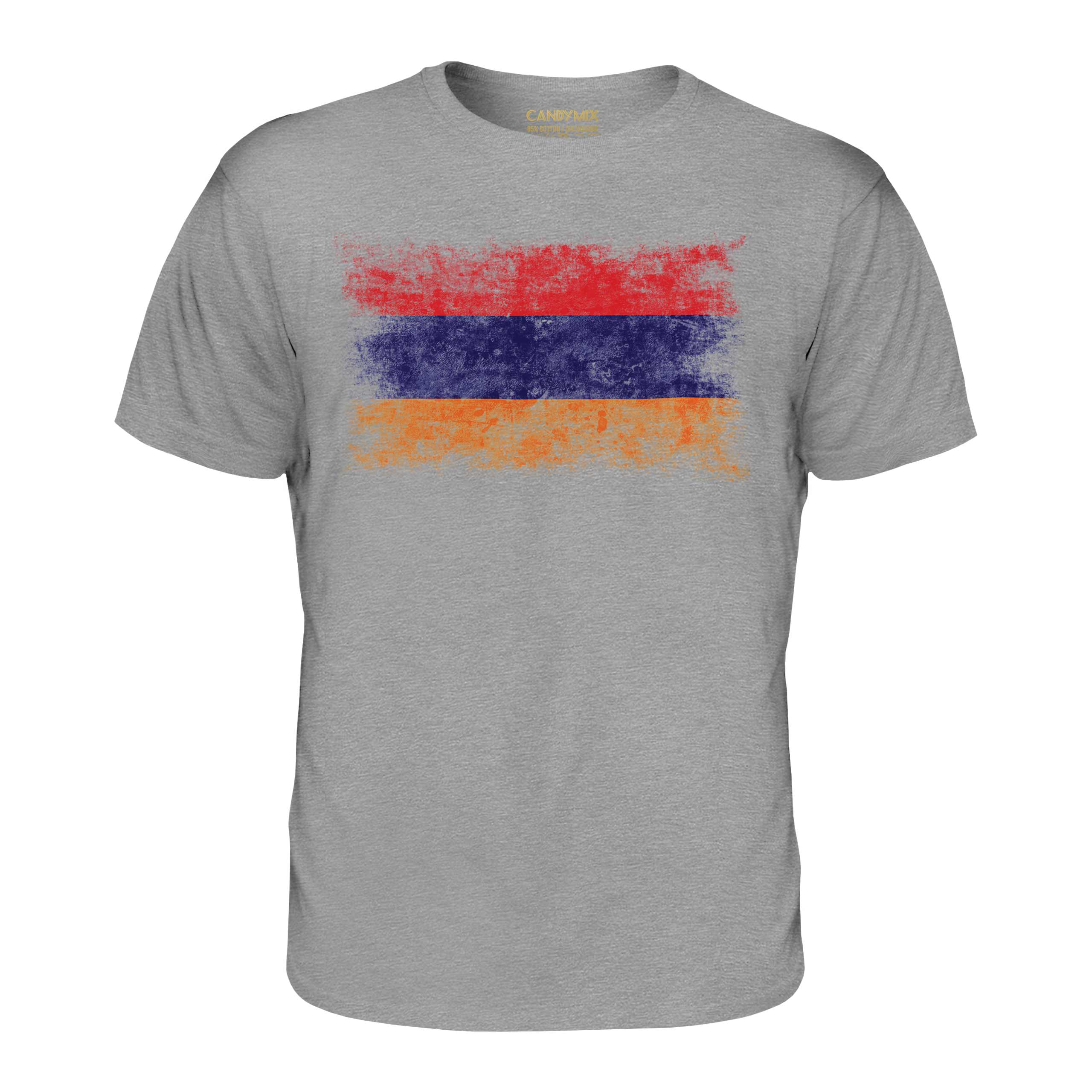 ARMENIA DISTRESSED FLAG MENS T-SHIRT TOP HAYASTÁN FOOTBALL ARMENIAN GIFT SHIRT - Picture 13 of 21