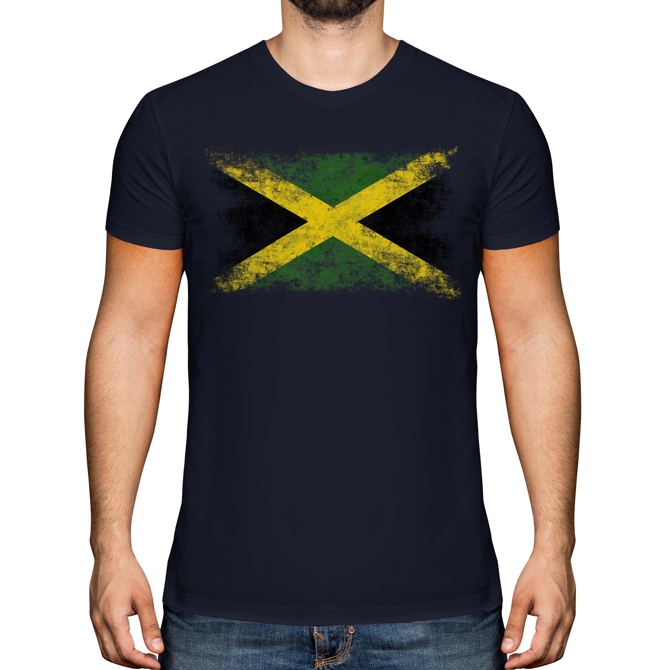 Aliexpress Jamaica Flag T Shirt for Men Football Jersey National Emblem Tees Soccer Team Clothing