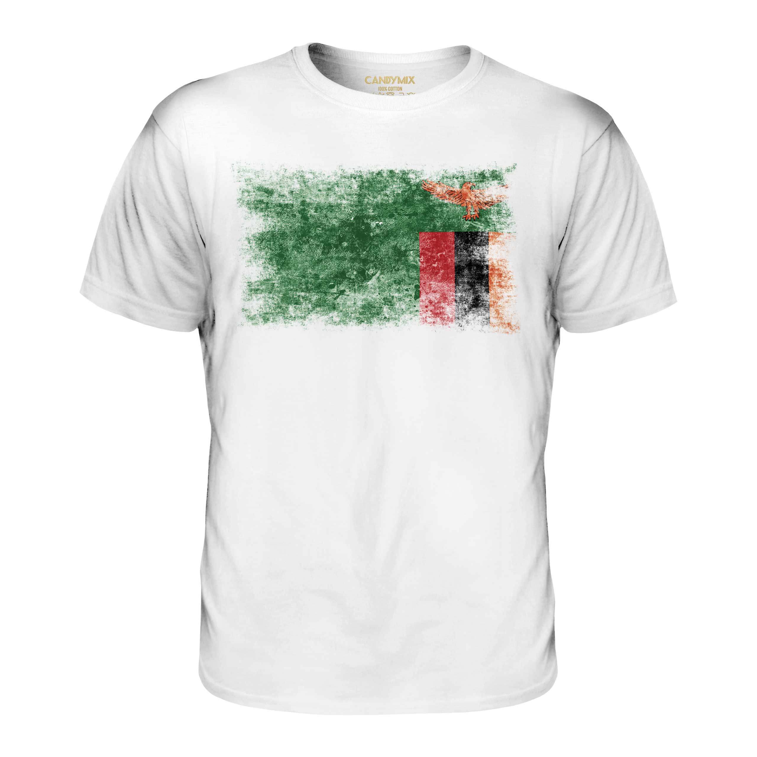 La Zambie Scribble Drapeau T-Shirt Homme Tee Top giftzambian Football La Zambie Scribble Drapeau T-Shirt Homme Tee Top giftzambian Football