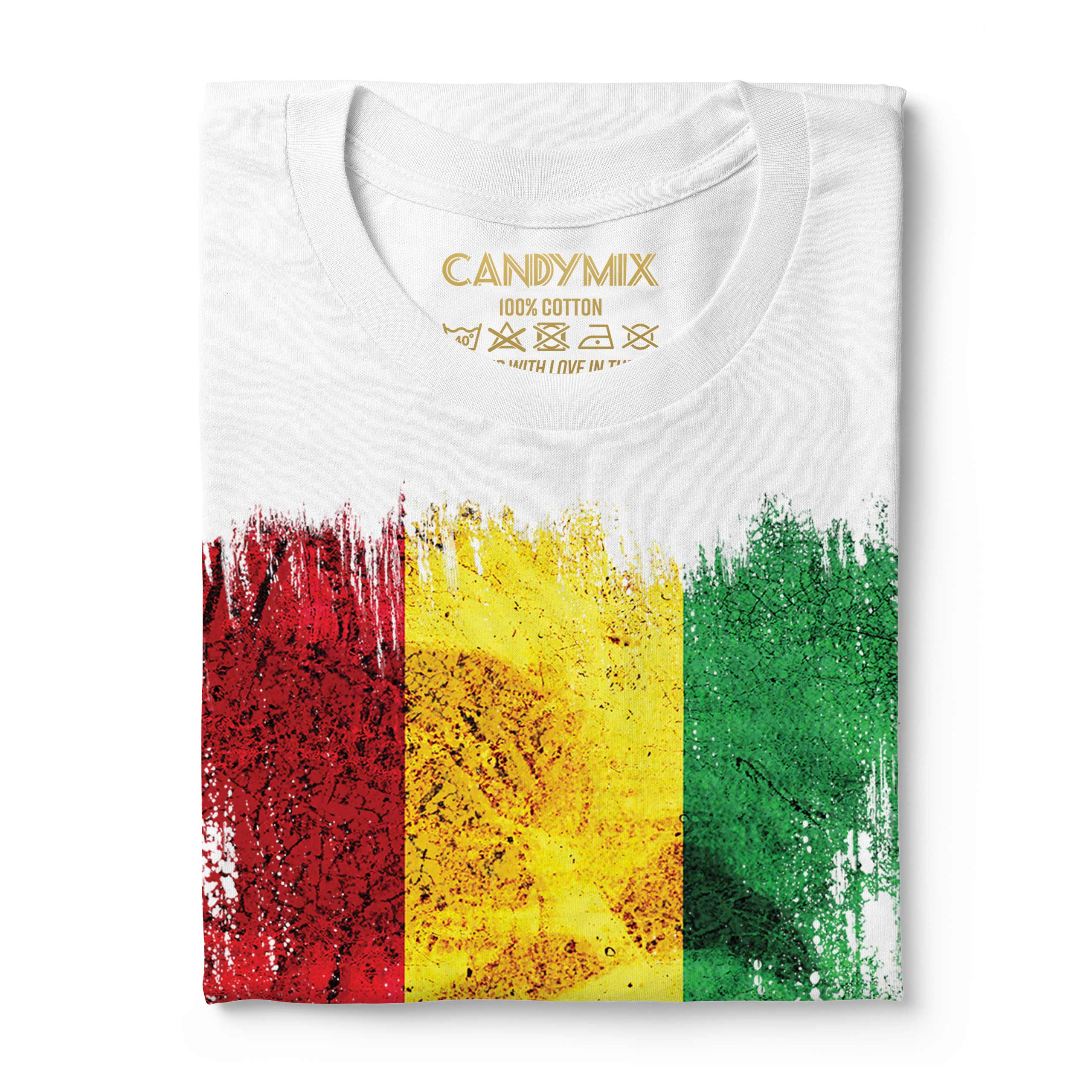 GHANA DISTRESSED FLAG UNISEX HOODIE TOP GHANAIAN FOOTBALL JERSEY GIFT