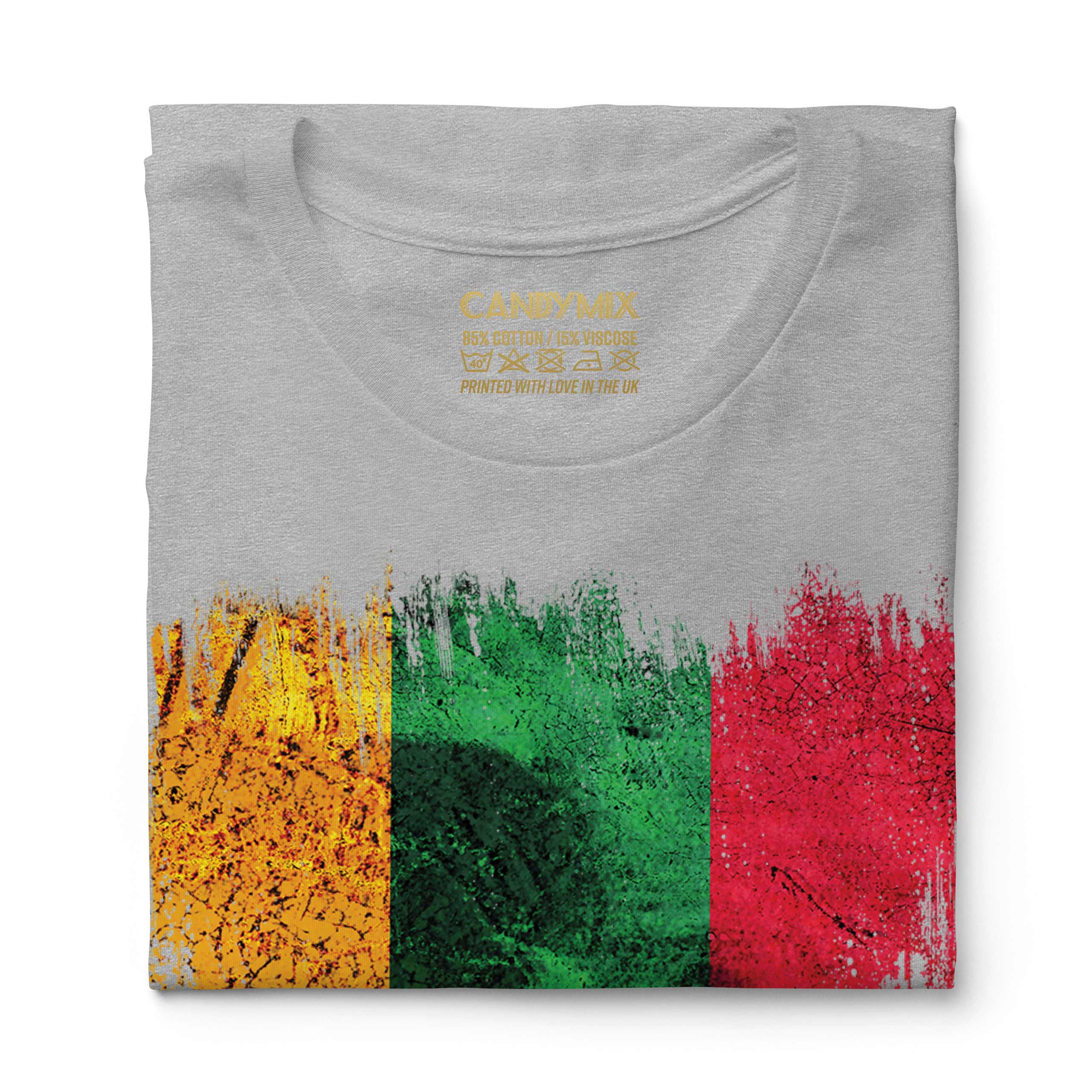 LITHUANIA GRUNGE FLAG LADIES T-SHIRT TEE TOP LIETUVA FOOTBALL LITHUANIAN SHIRT - Picture 15 of 21