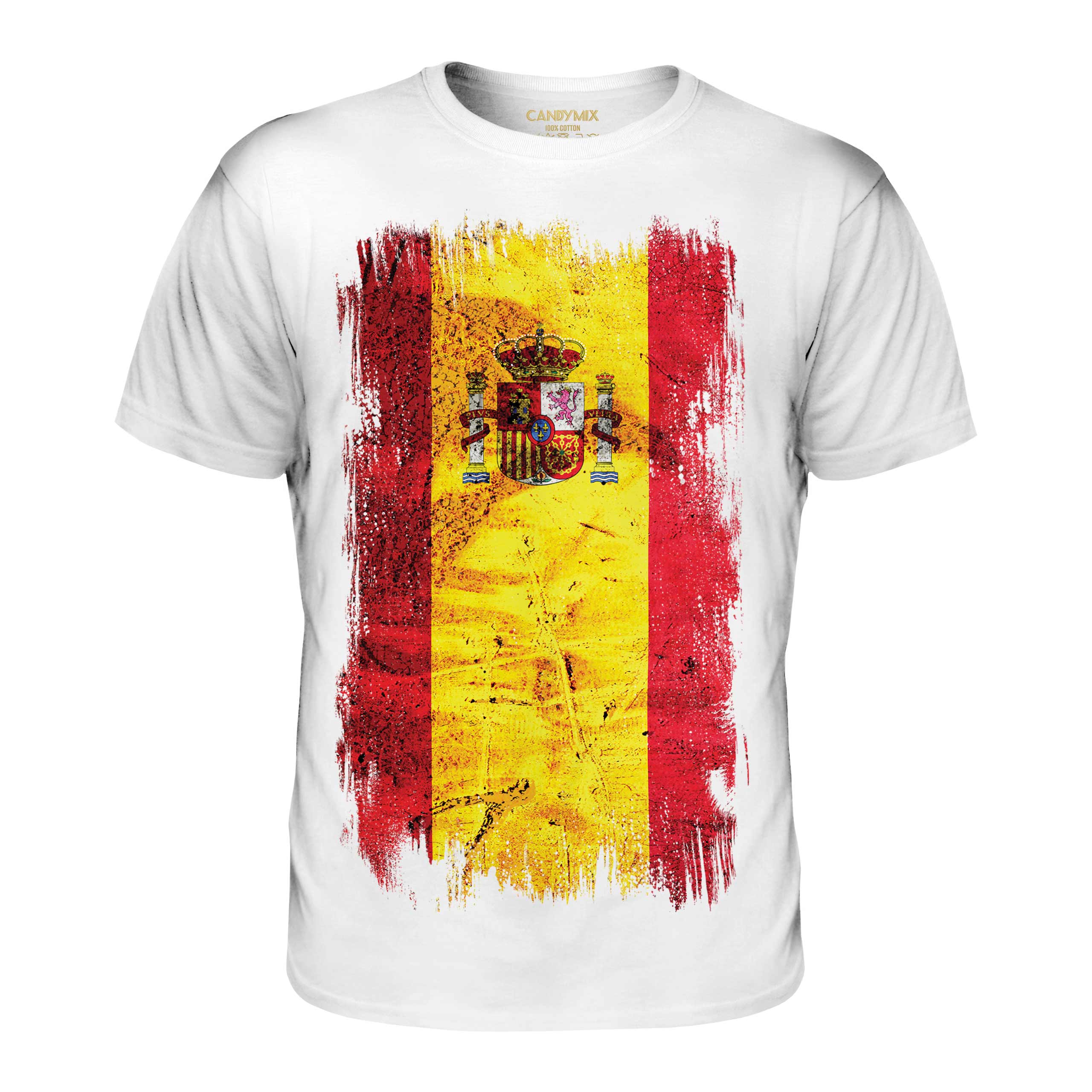 SPANISH ESPAINIA ESPANHA ESPANYA GRUNGE ESPAÑA FLAG TOP MENS TEE | eBay SPAIN T-SHIRT