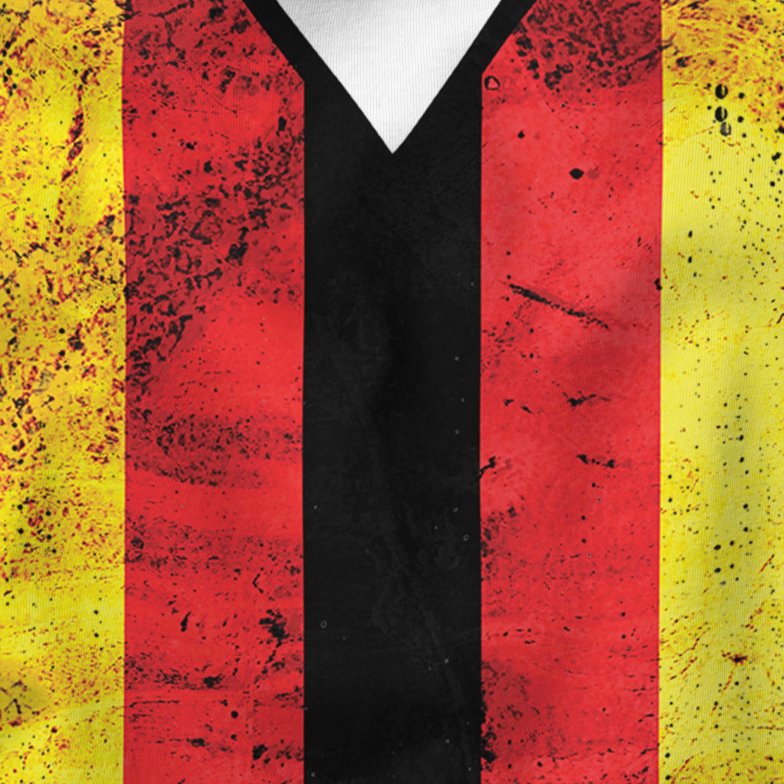 ZIMBABWE GRUNGE FLAG LADIES T-SHIRT TOP ZIMBABWEAN SHIRT FOOTBALL JERSEY GIFT - Picture 9 of 21
