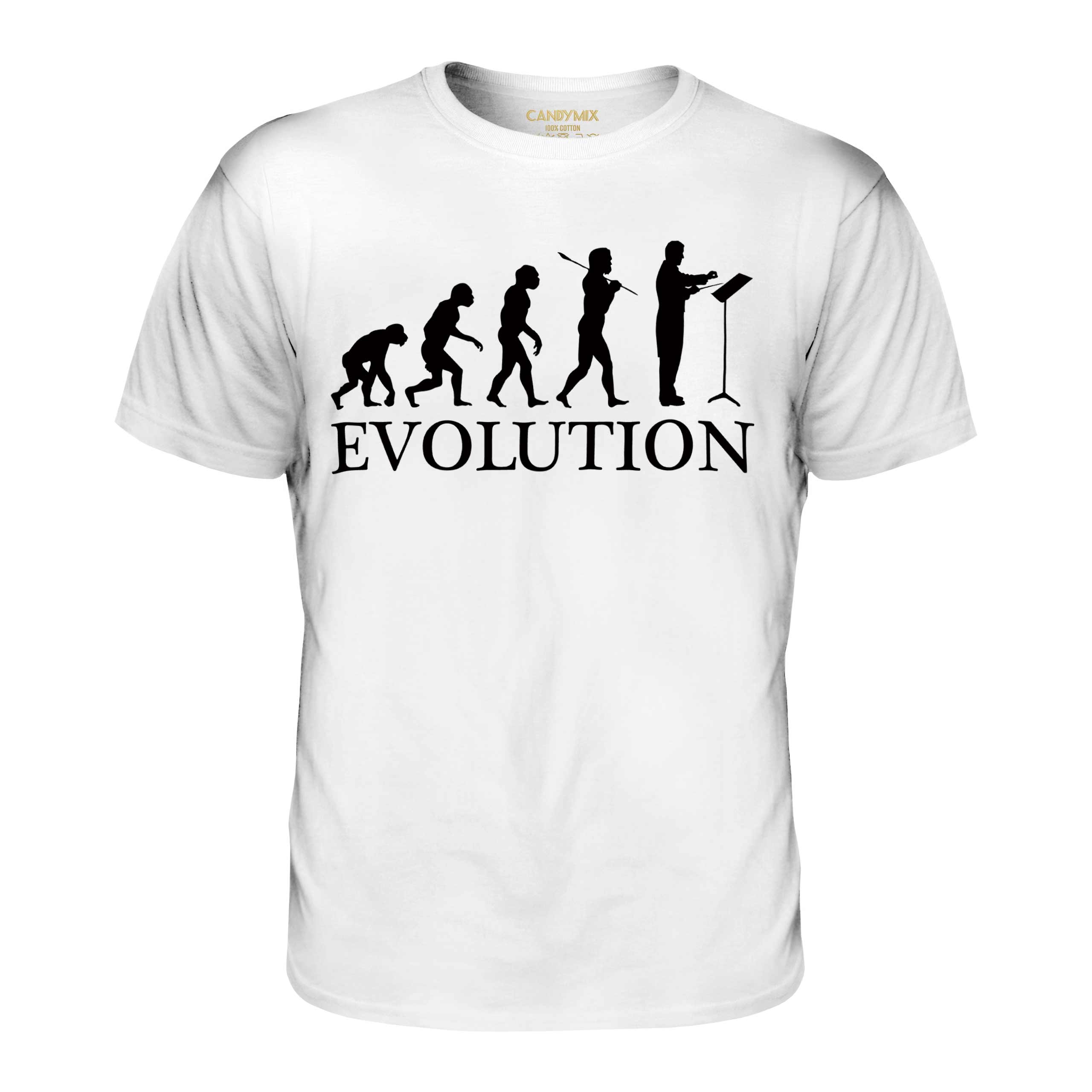 ORCHESTRA CONDUCTOR EVOLUTION OF MAN MENS T SHIRT TEE TOP GIFT