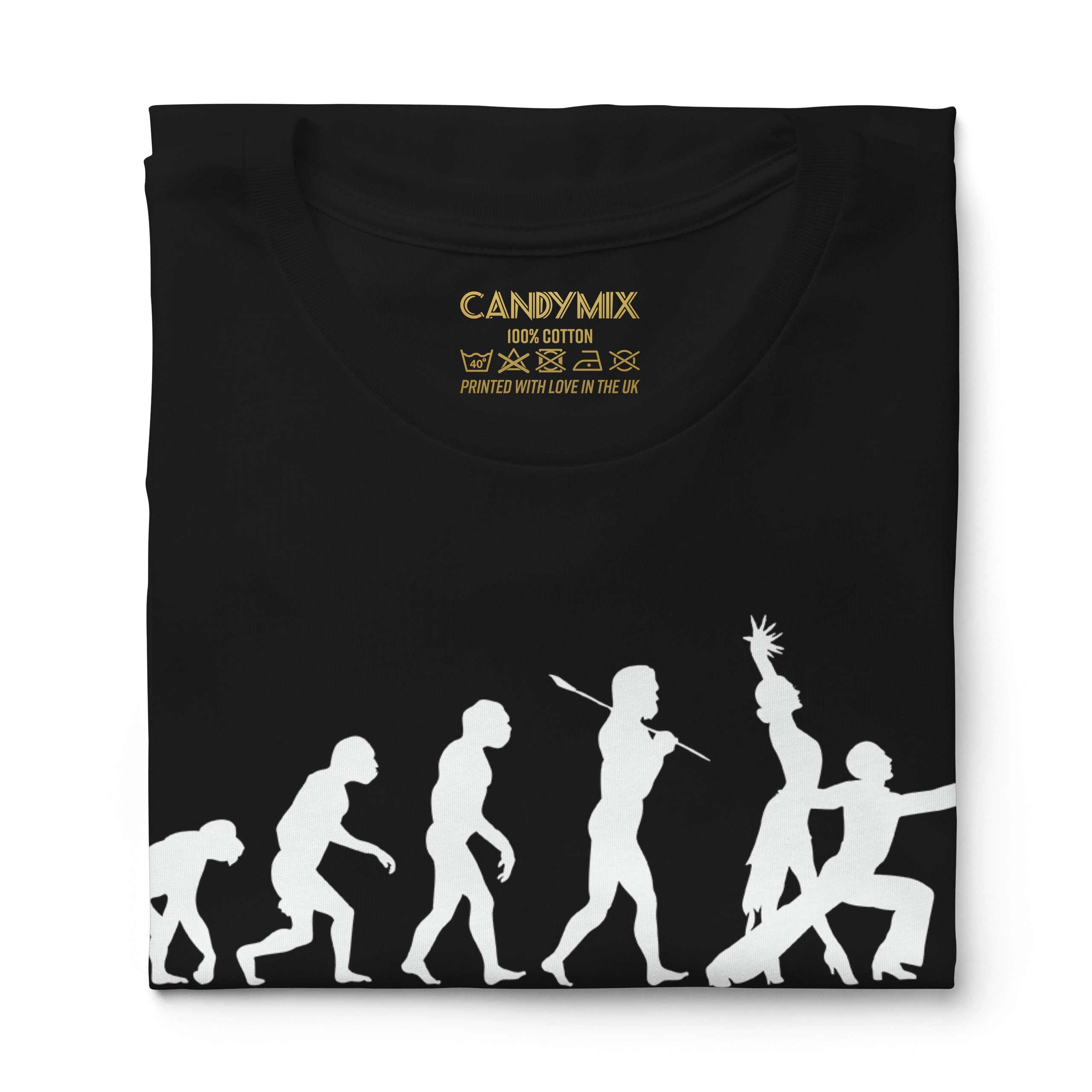 RUMBA DANCING EVOLUTION OF MAN LADIES T-SHIRT TEE TOP GIFT CLOTHING - Picture 10 of 21