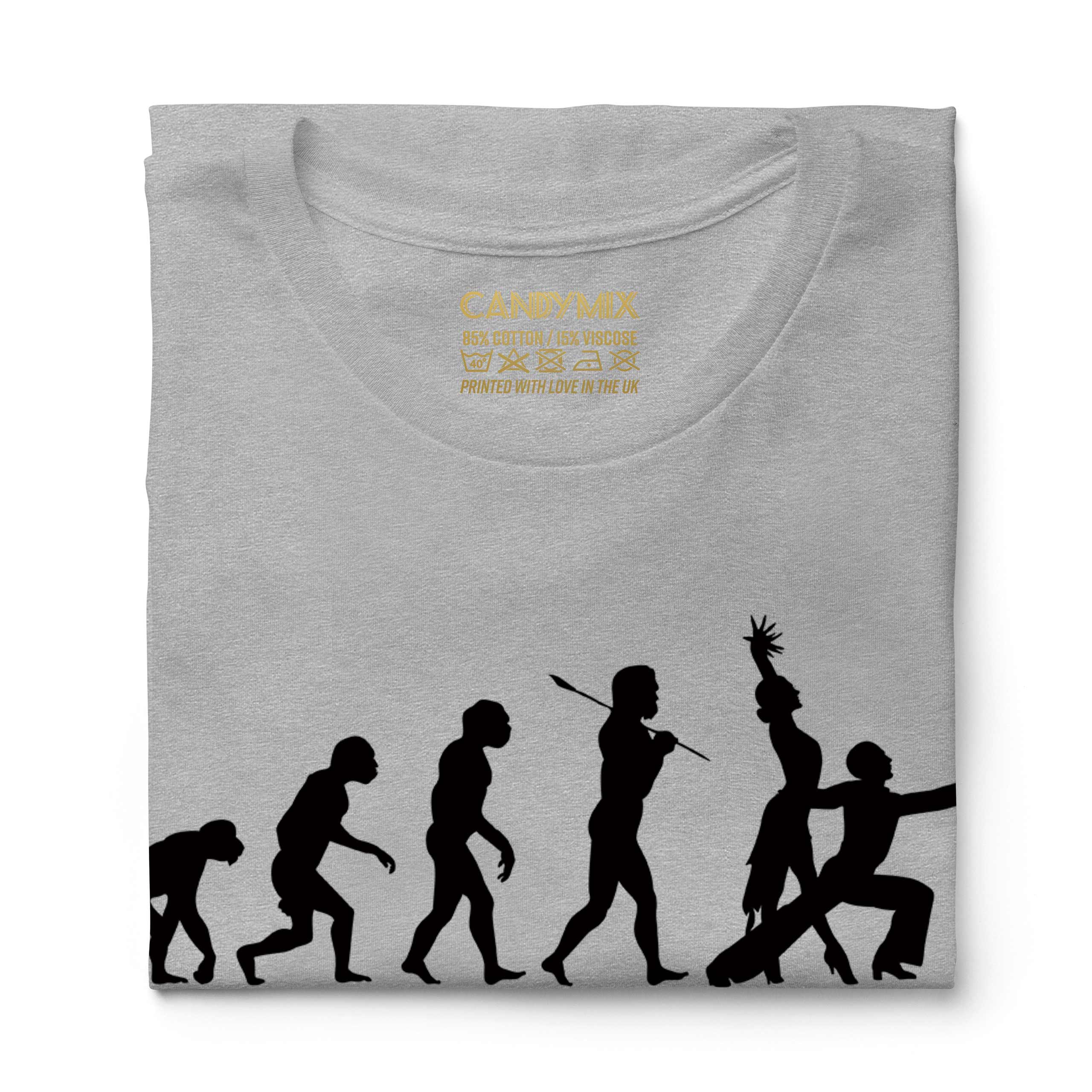 RUMBA DANCING EVOLUTION OF MAN LADIES T-SHIRT TEE TOP GIFT CLOTHING - Picture 15 of 21