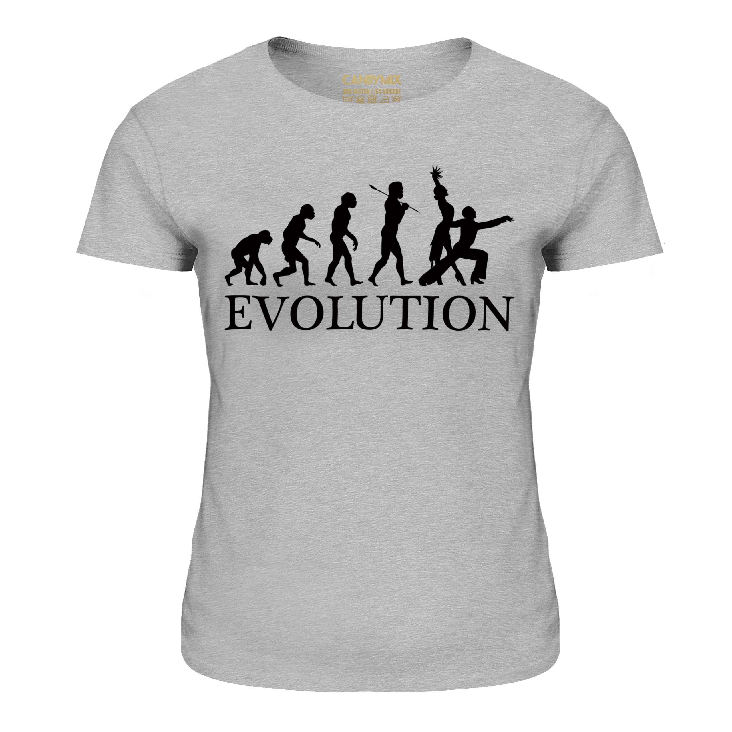 RUMBA DANCING EVOLUTION OF MAN LADIES T-SHIRT TEE TOP GIFT CLOTHING - Picture 13 of 21