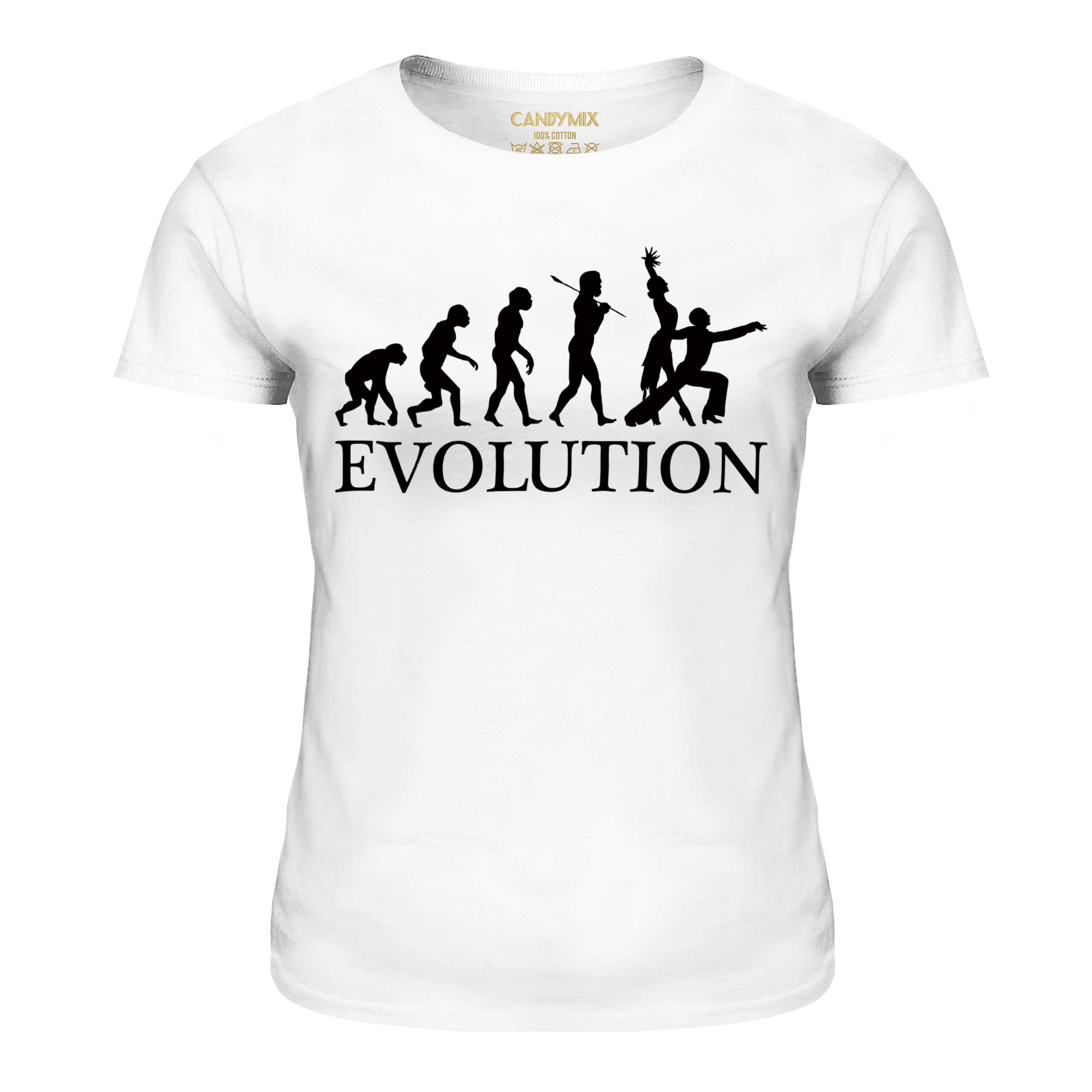 RUMBA DANCING EVOLUTION OF MAN LADIES T-SHIRT TEE TOP GIFT CLOTHING - Picture 3 of 21