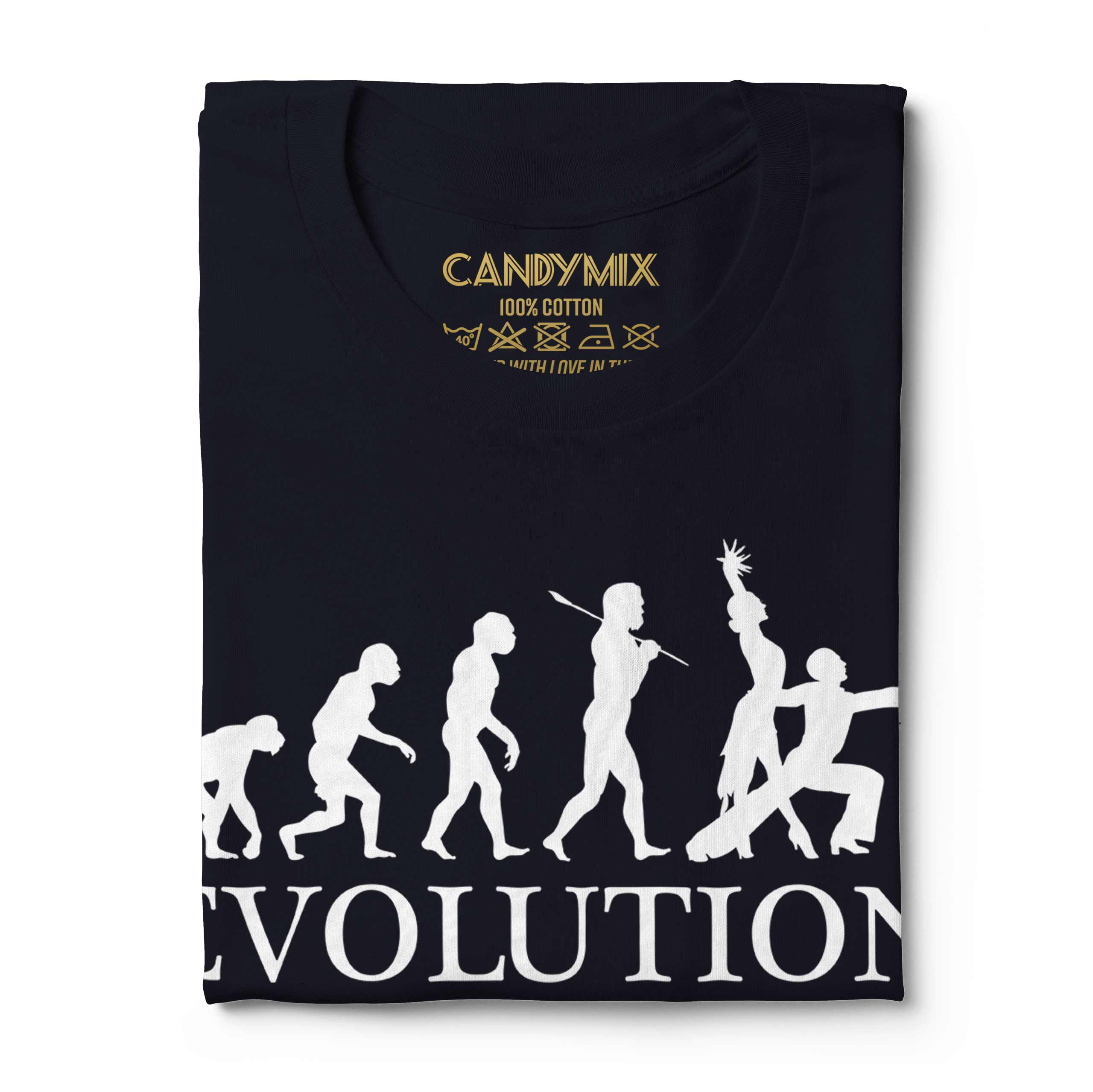 RUMBA DANCING EVOLUTION OF MAN MENS T-SHIRT TEE TOP GIFT CLOTHING - Picture 20 of 21