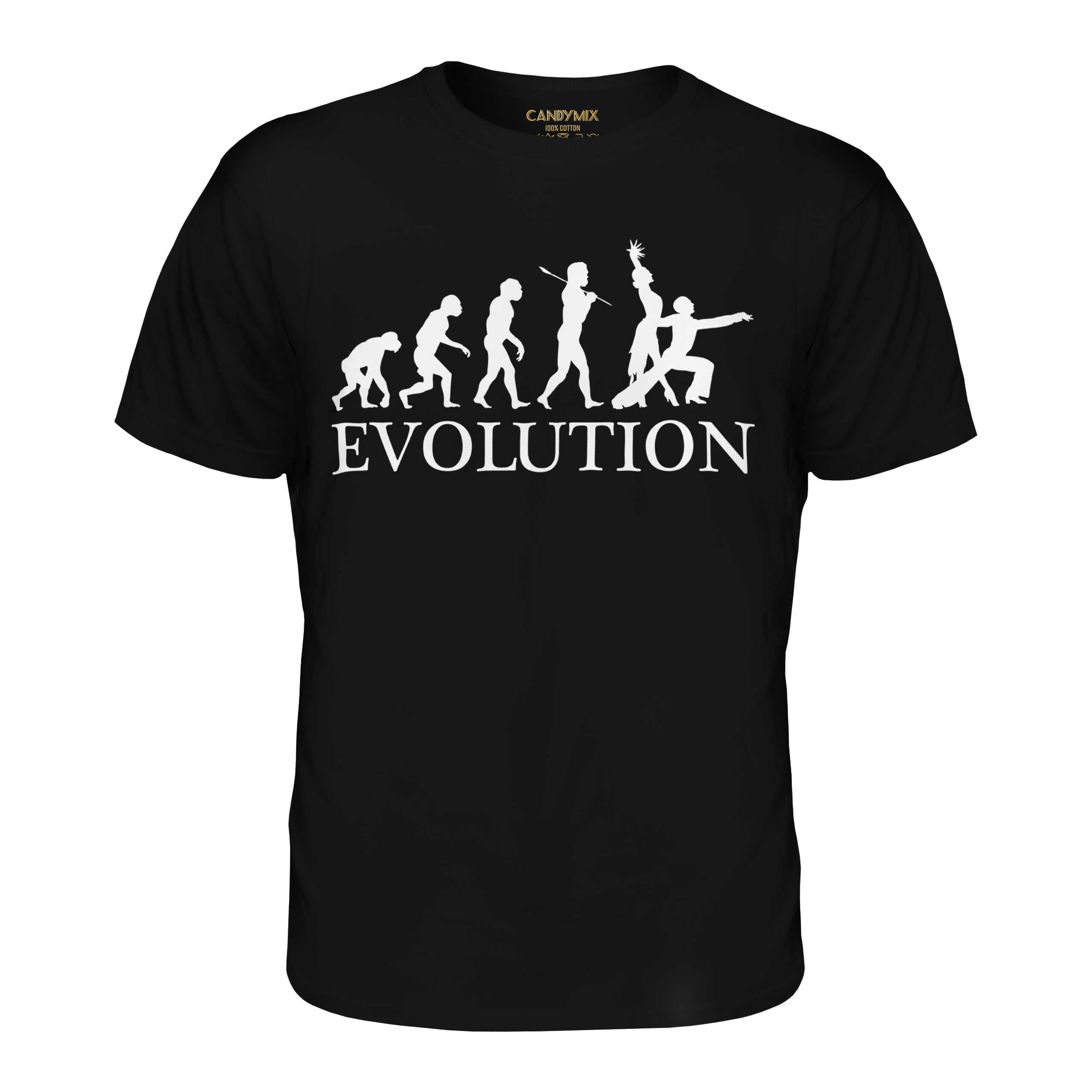 RUMBA DANCING EVOLUTION OF MAN MENS T-SHIRT TEE TOP GIFT CLOTHING - Picture 8 of 21