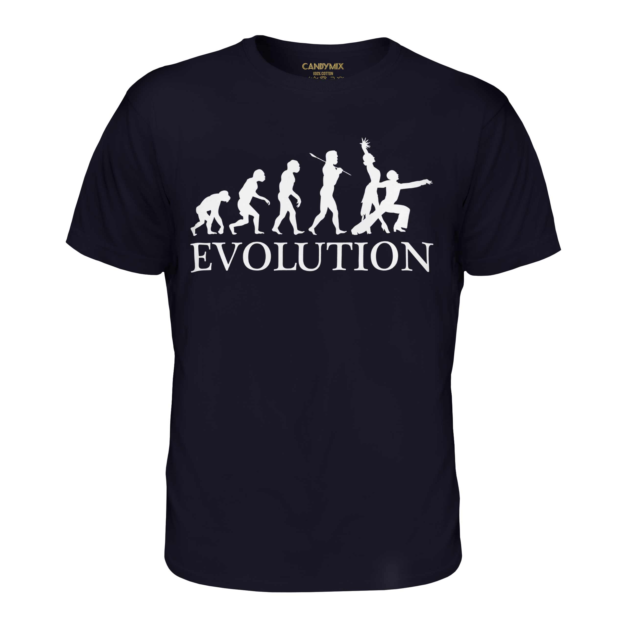 RUMBA DANCING EVOLUTION OF MAN MENS T-SHIRT TEE TOP GIFT CLOTHING - Picture 18 of 21