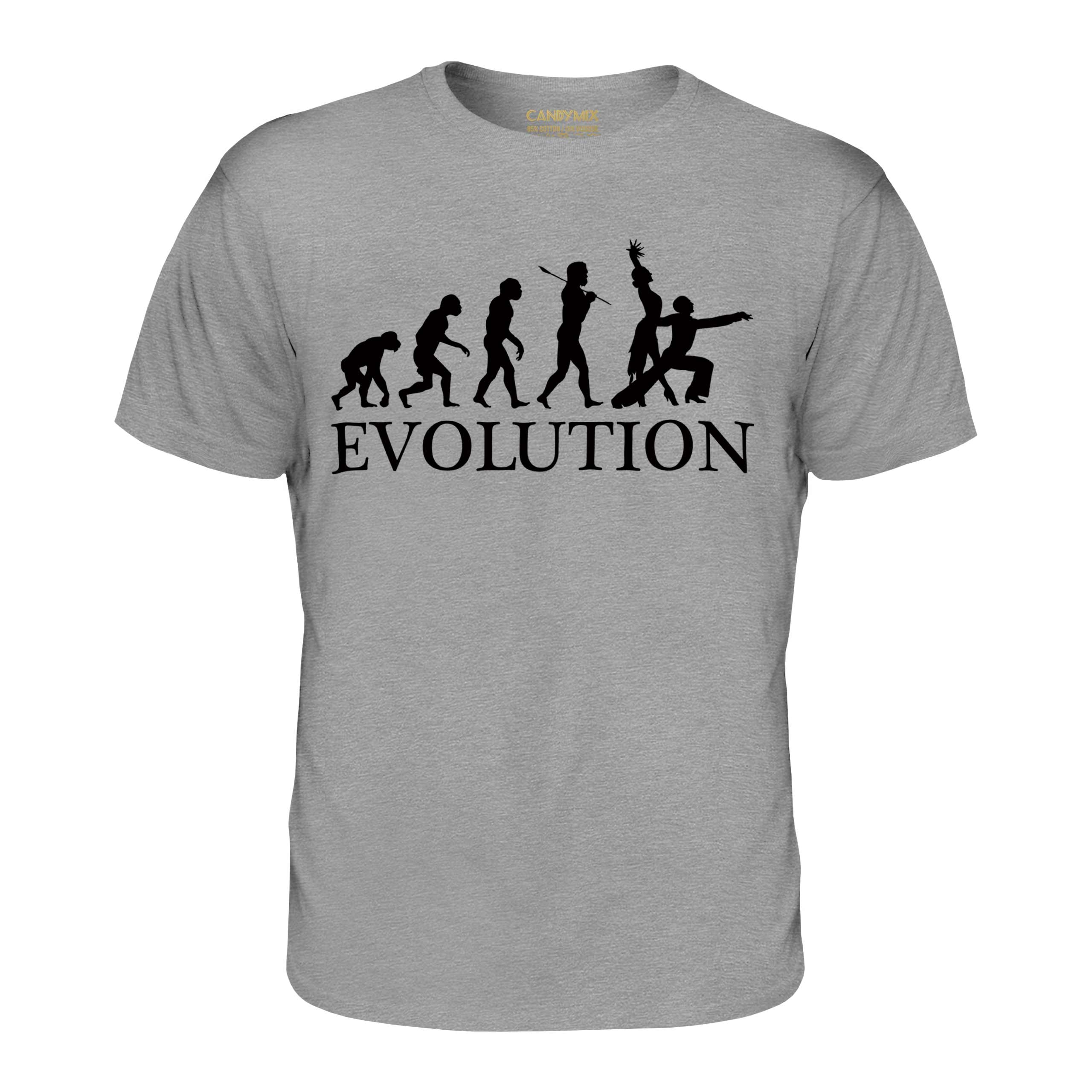 RUMBA DANCING EVOLUTION OF MAN MENS T-SHIRT TEE TOP GIFT CLOTHING - Picture 13 of 21