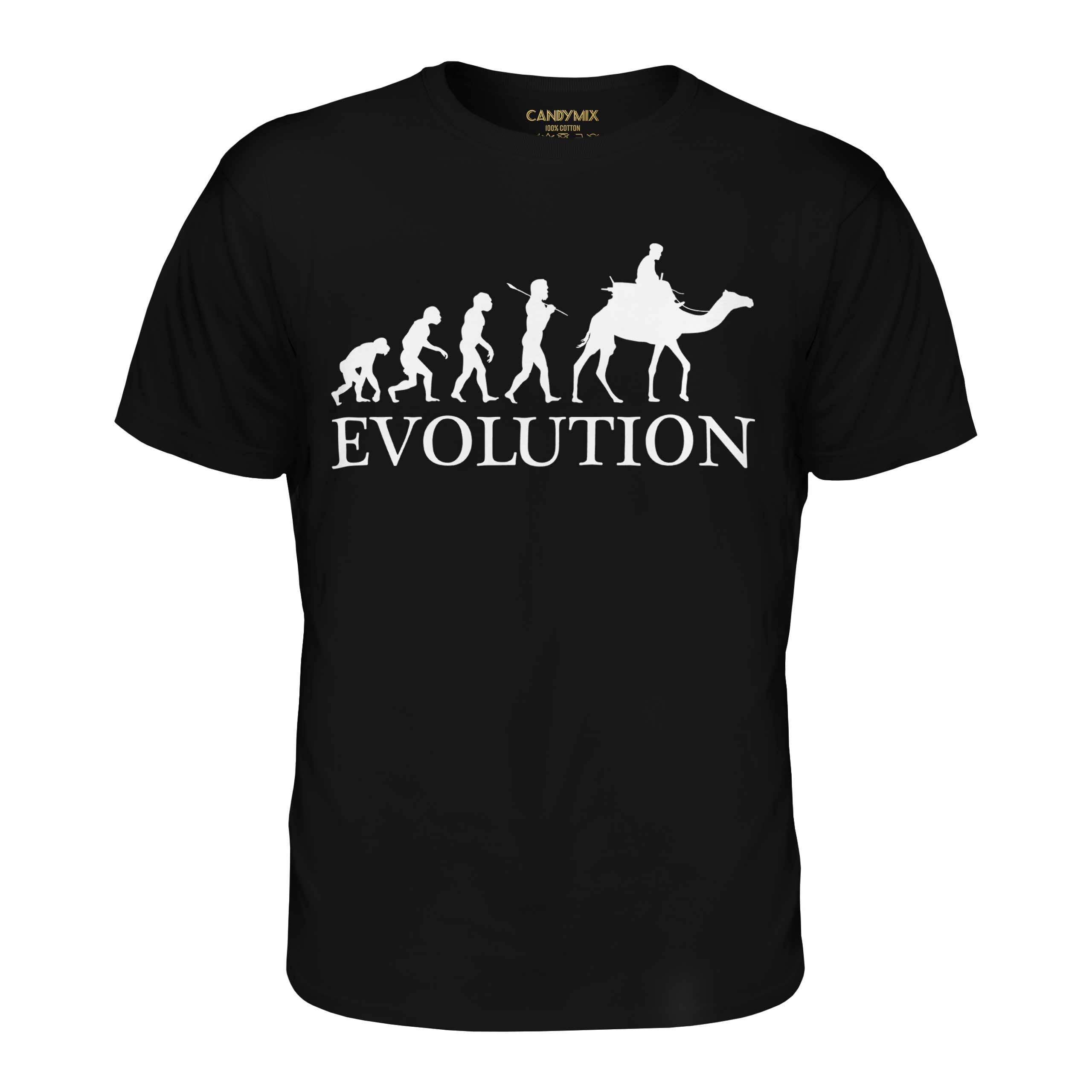 CAMEL RIDING EVOLUTION OF MAN HERREN T-SHIRT TOP GESCHENKKLEIDUNG - Bild 8 von 21