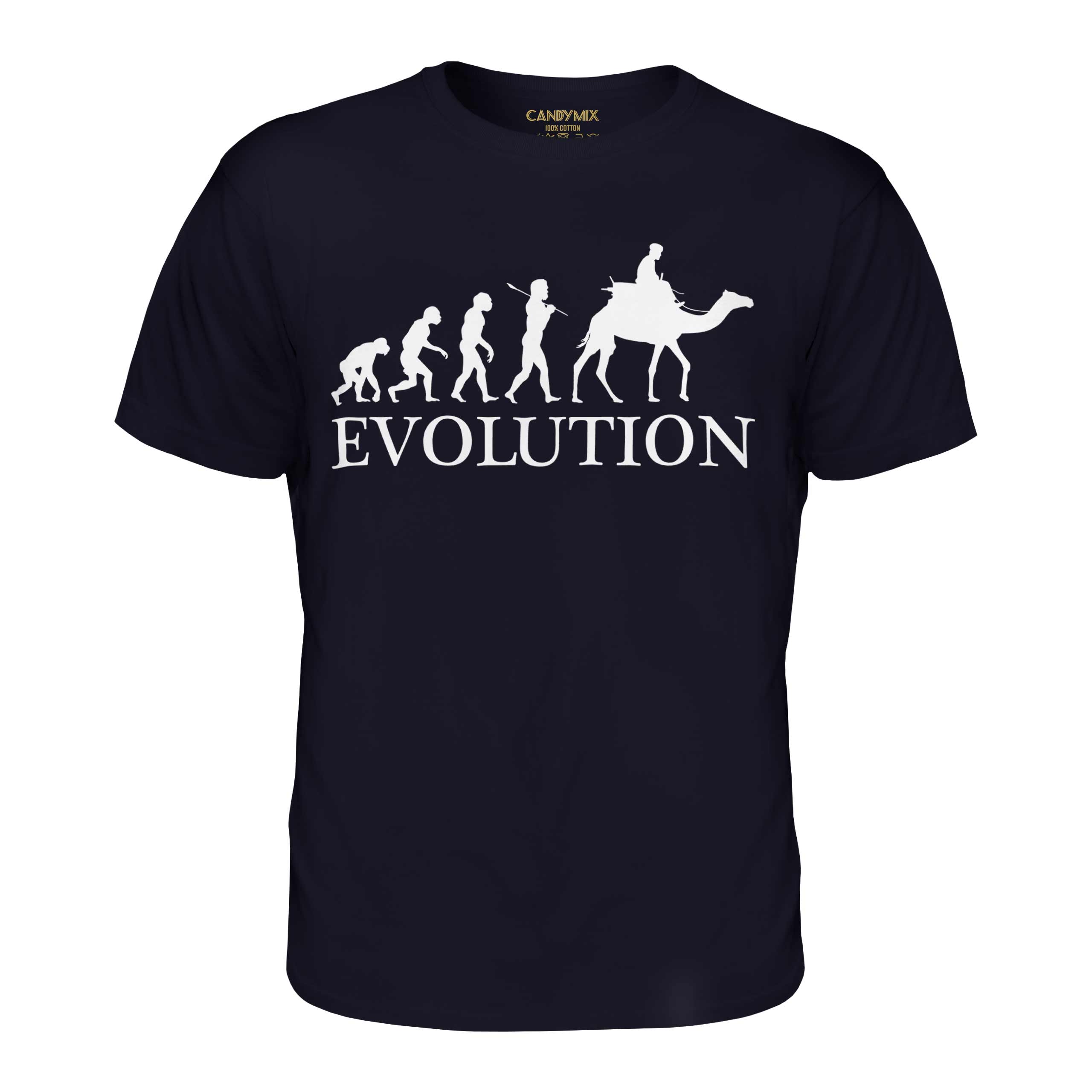 CAMEL RIDING EVOLUTION OF MAN HERREN T-SHIRT TOP GESCHENKKLEIDUNG - Bild 18 von 21