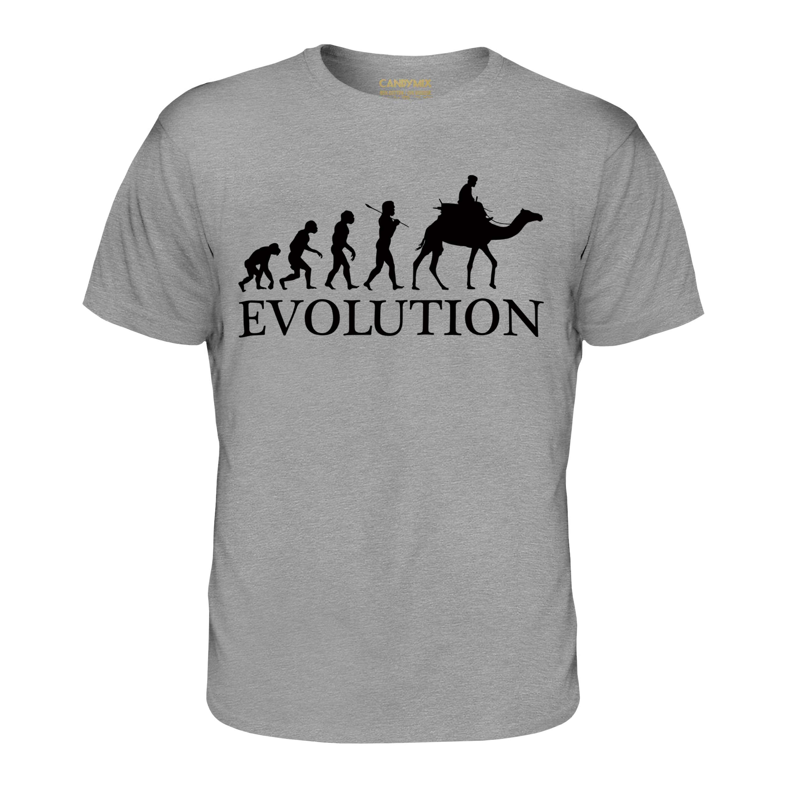 CAMEL RIDING EVOLUTION OF MAN HERREN T-SHIRT TOP GESCHENKKLEIDUNG - Bild 13 von 21