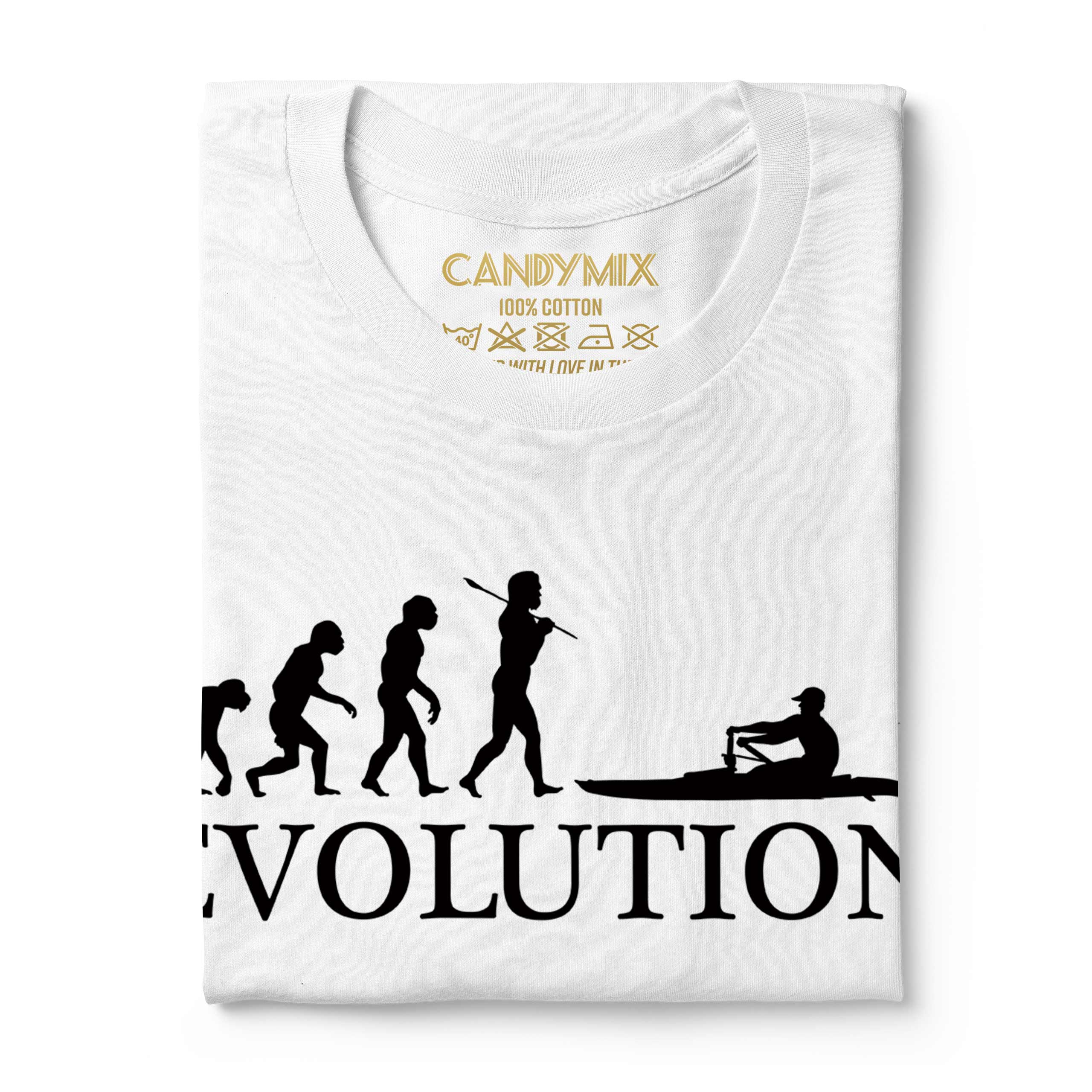 FILA ROWING EVOLUTION OF MAN T SHIRT MAGLIETTA UOMO REGALO ABBIGLIAMENTO VOGATORE