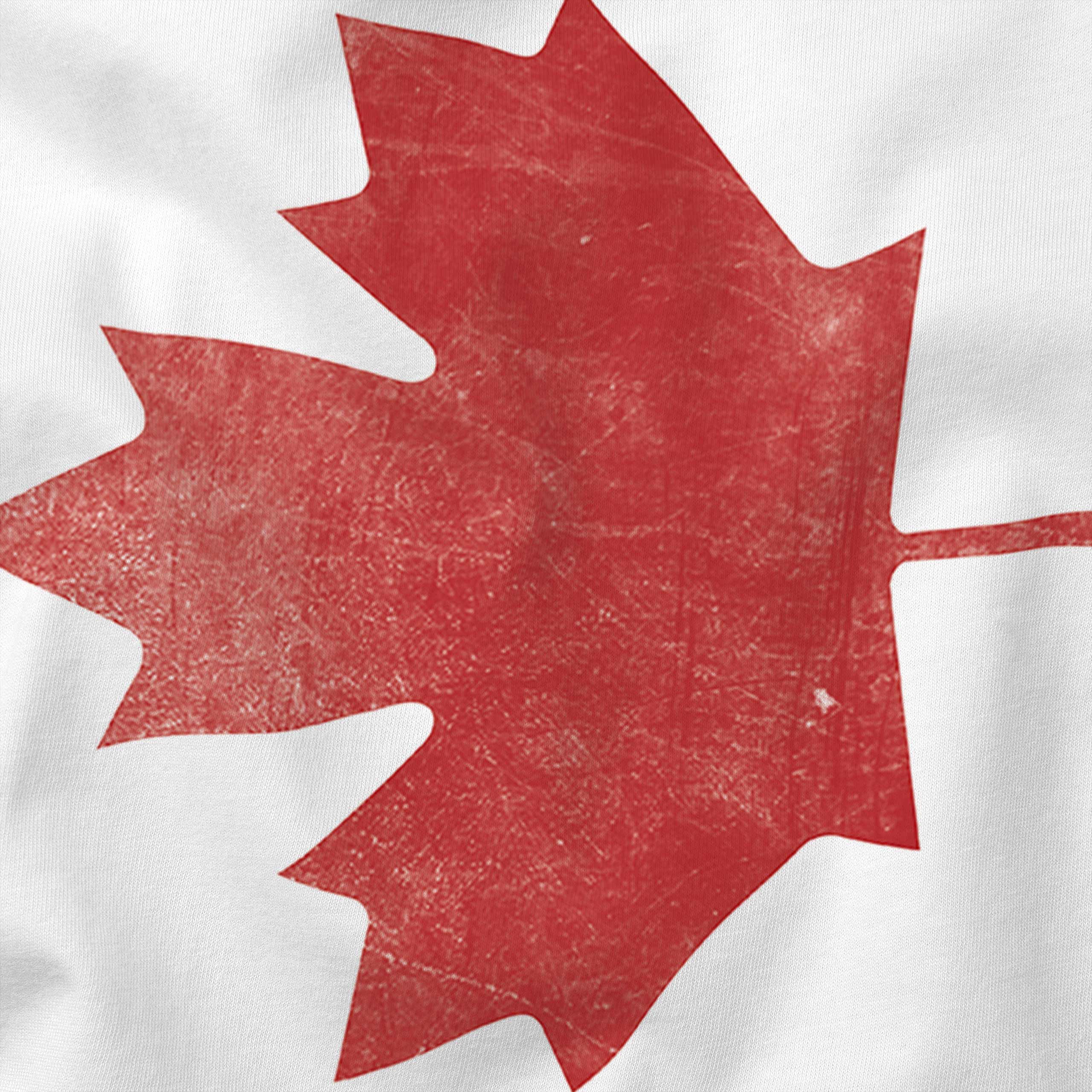 CANADA FADED FLAG MENS T-SHIRT TEE TOP CANADIAN SHIRT FOOTBALL JERSEY ...