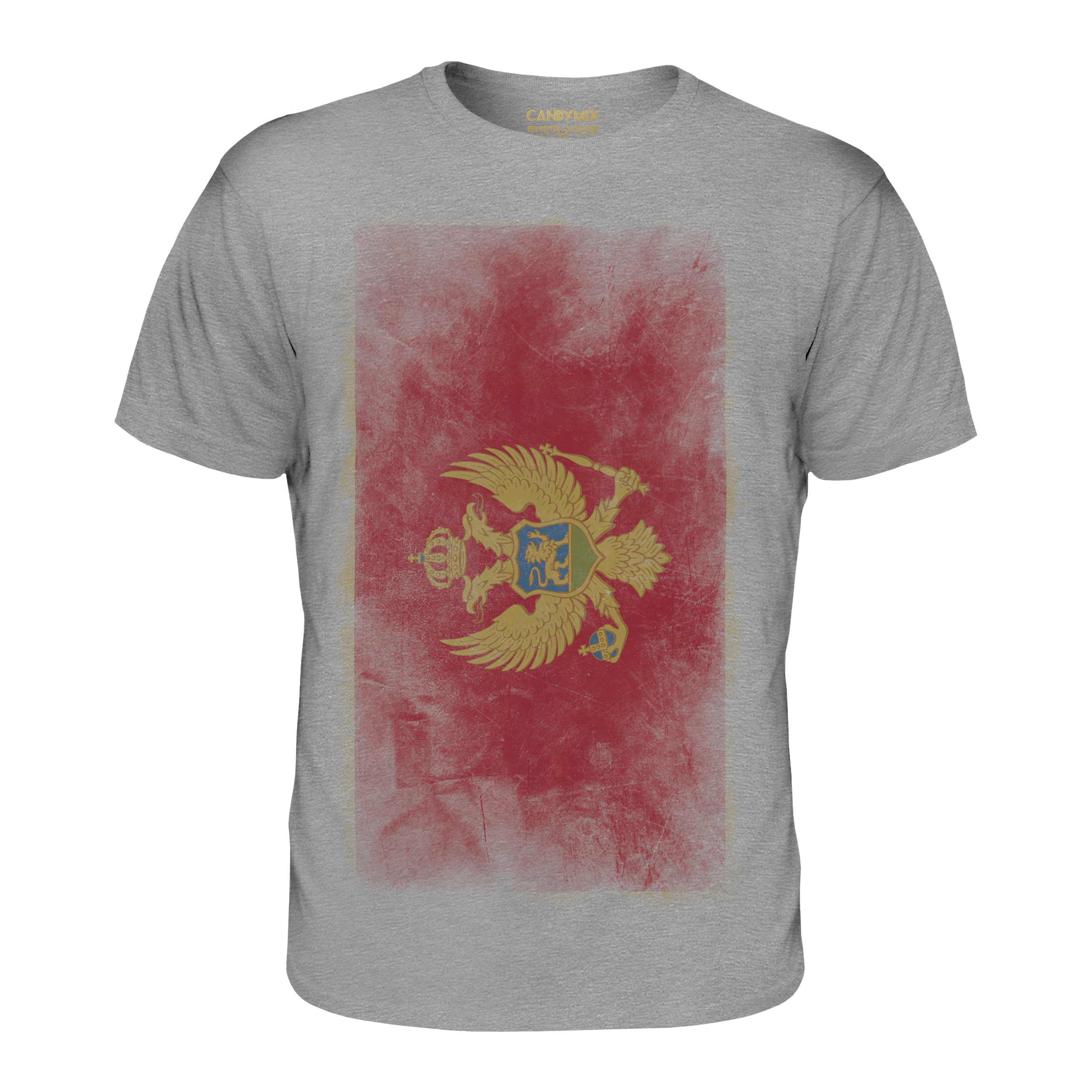 MONTENEGRO FADED FLAG MENS T-SHIRT TEE TOP CRNA GORA FOOTBALL MONTENEGRIN SHIRT | eBay