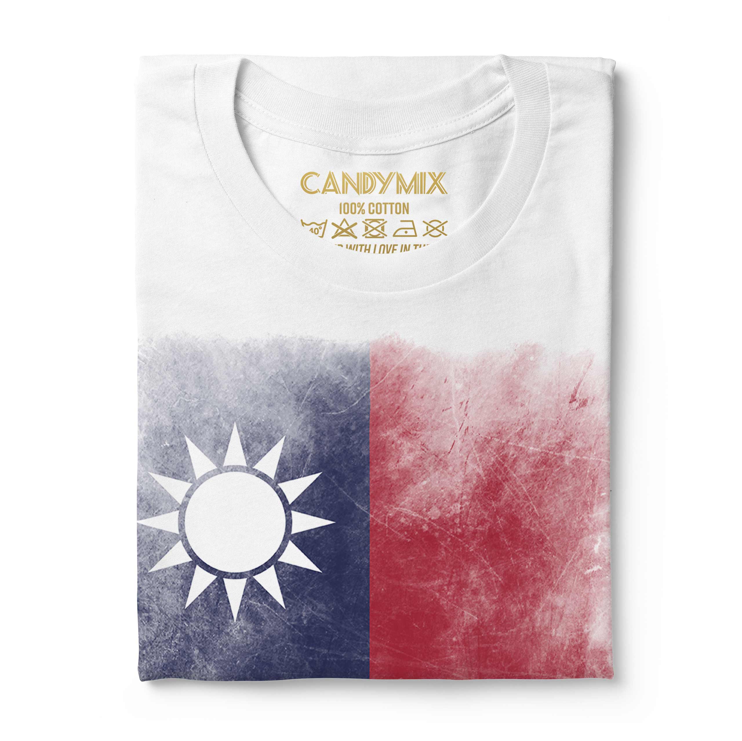 TAIWAN FADED FLAG KIDS T-SHIRT TEE TOP ZH?NGHUÁ MÍNGUÓ TAIWANESE TÁIWAN SHIRT - Picture 5 of 16