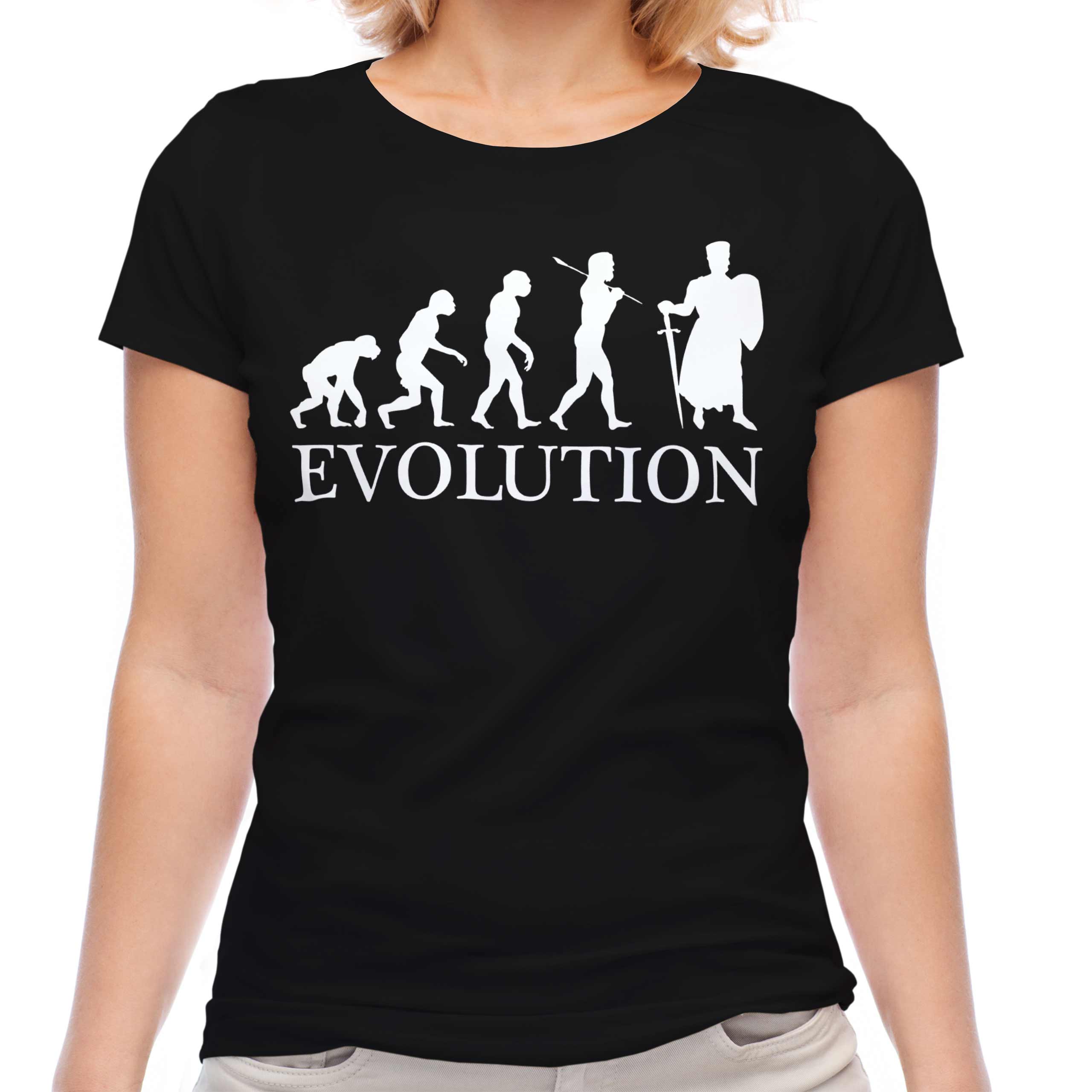 KNIGHT CRUSADE EVOLUTION LADIES T-SHIRT TEE TOP GIFT OUTFIT COSTUME - Picture 7 of 21