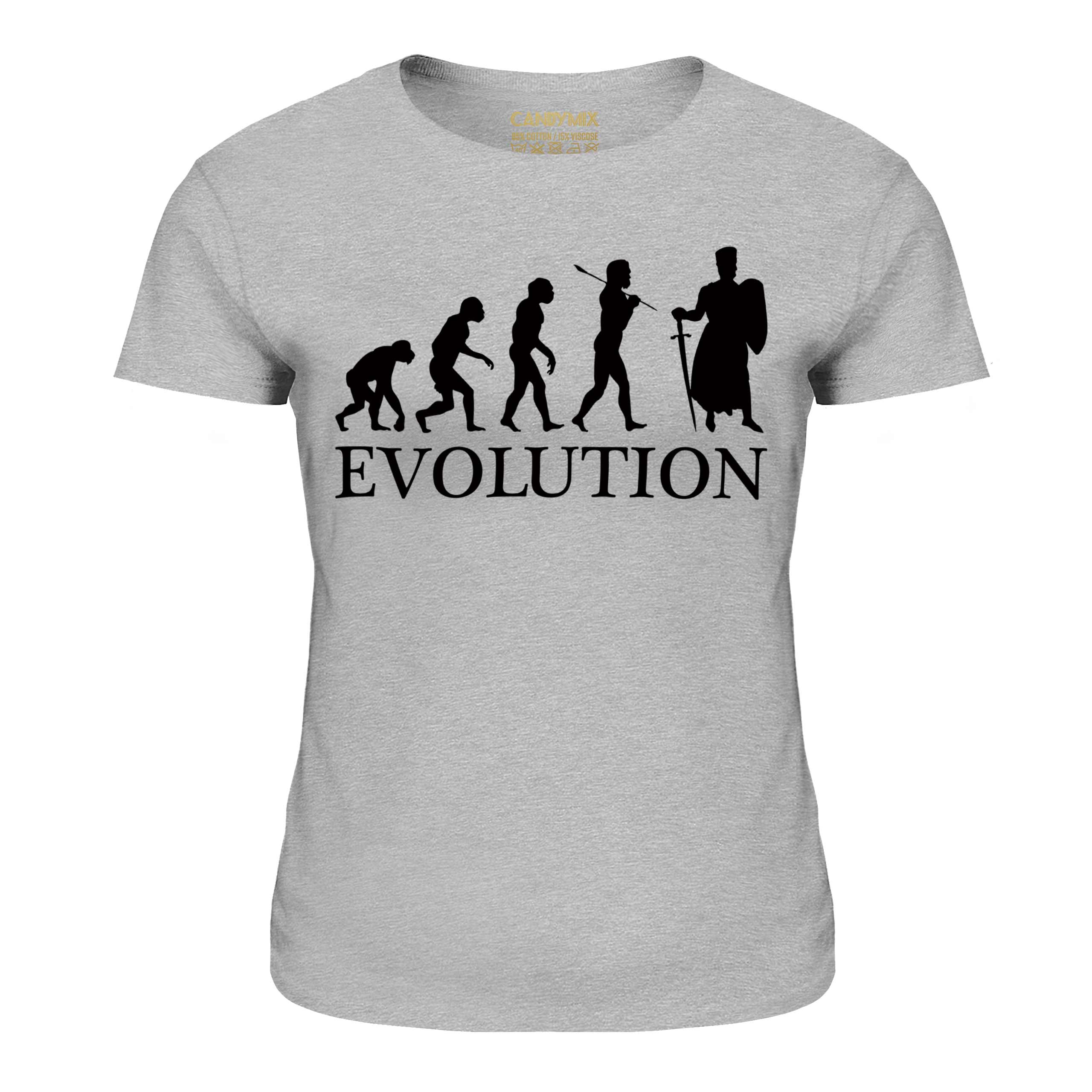 KNIGHT CRUSADE EVOLUTION LADIES T-SHIRT TEE TOP GIFT OUTFIT COSTUME - Picture 13 of 21