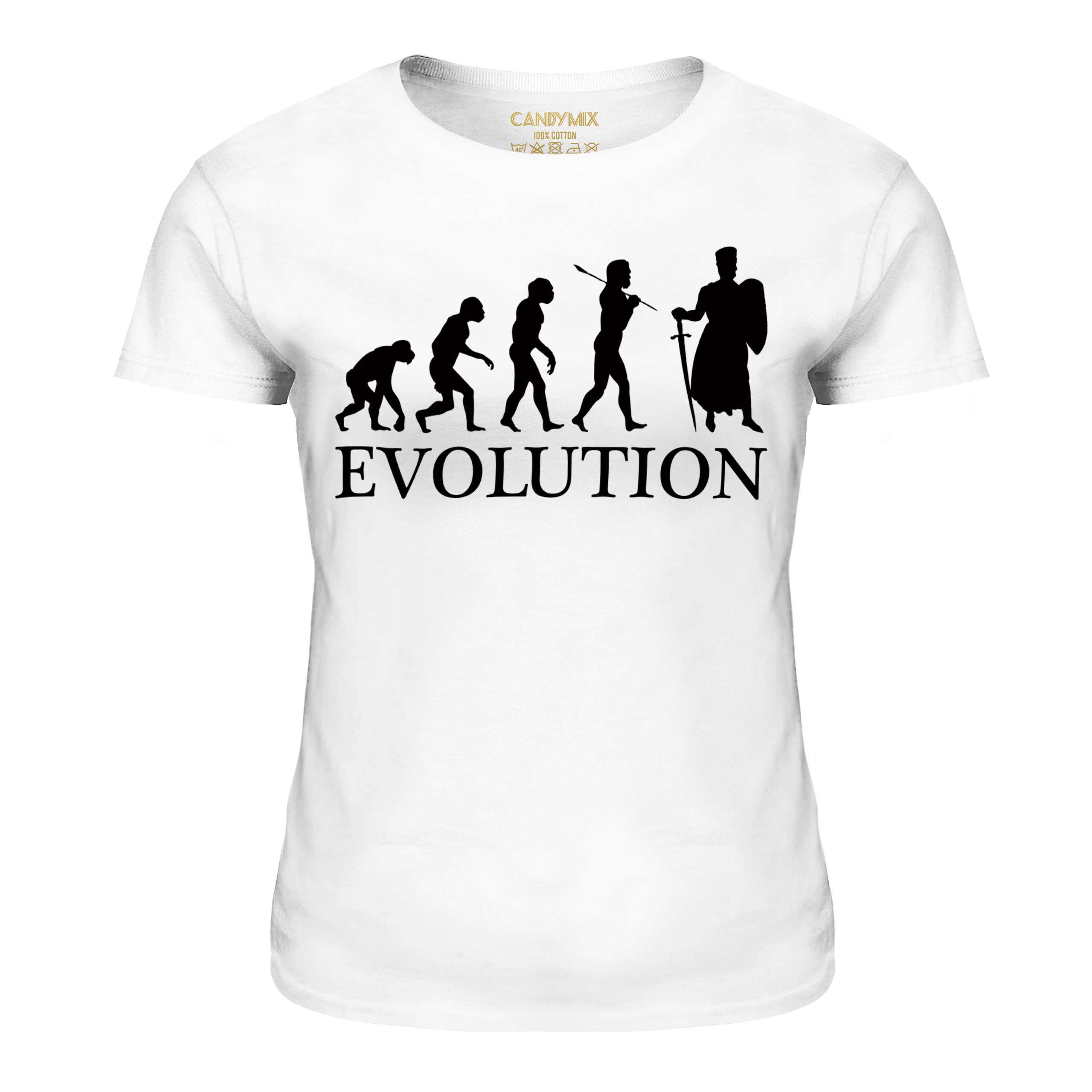 KNIGHT CRUSADE EVOLUTION LADIES T-SHIRT TEE TOP GIFT OUTFIT COSTUME - Picture 3 of 21