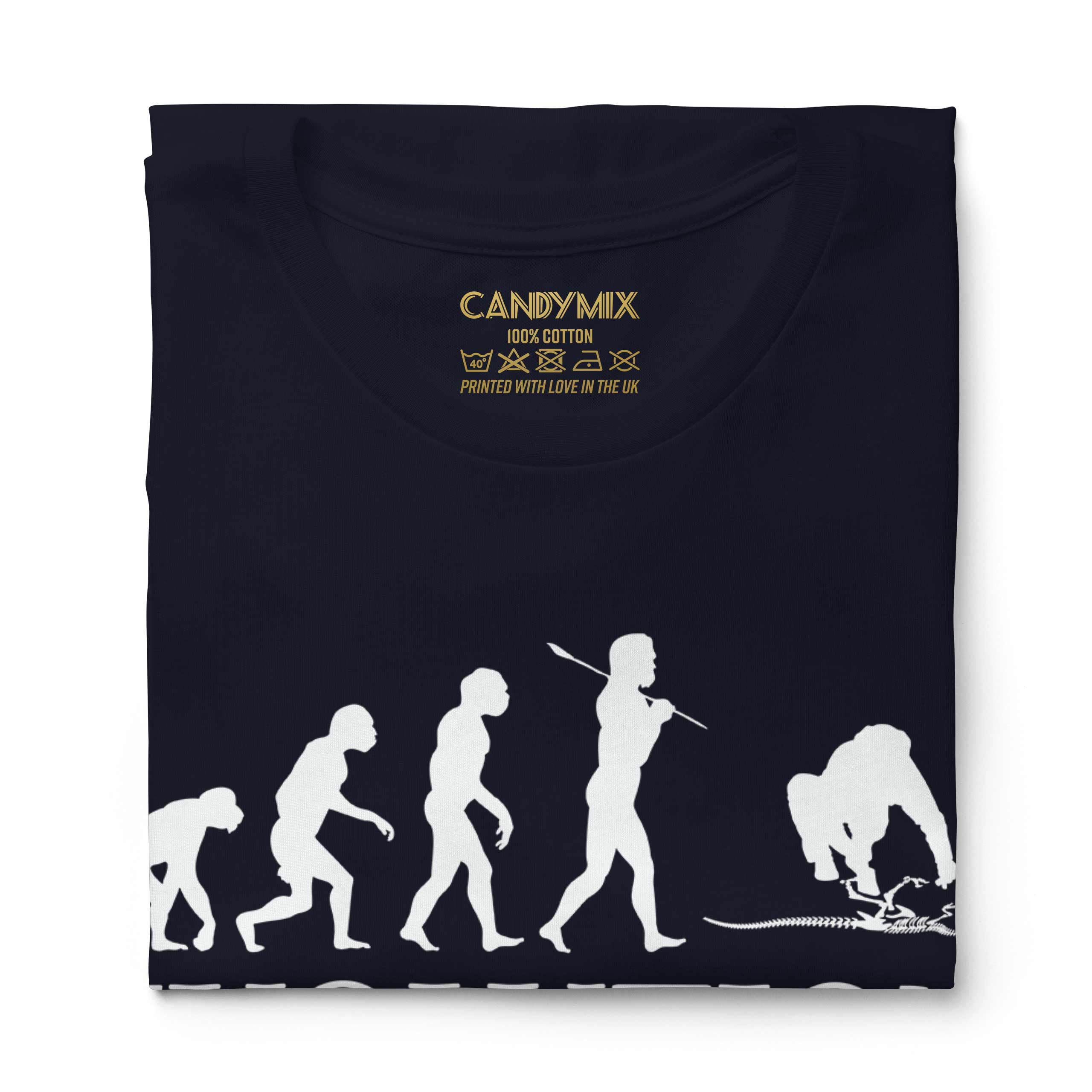ARCHAEOLOGIST EVOLUTION LADIES T-SHIRT TEE TOP GIFT ARCHAEOLOGY DINOSAUR - Picture 20 of 21