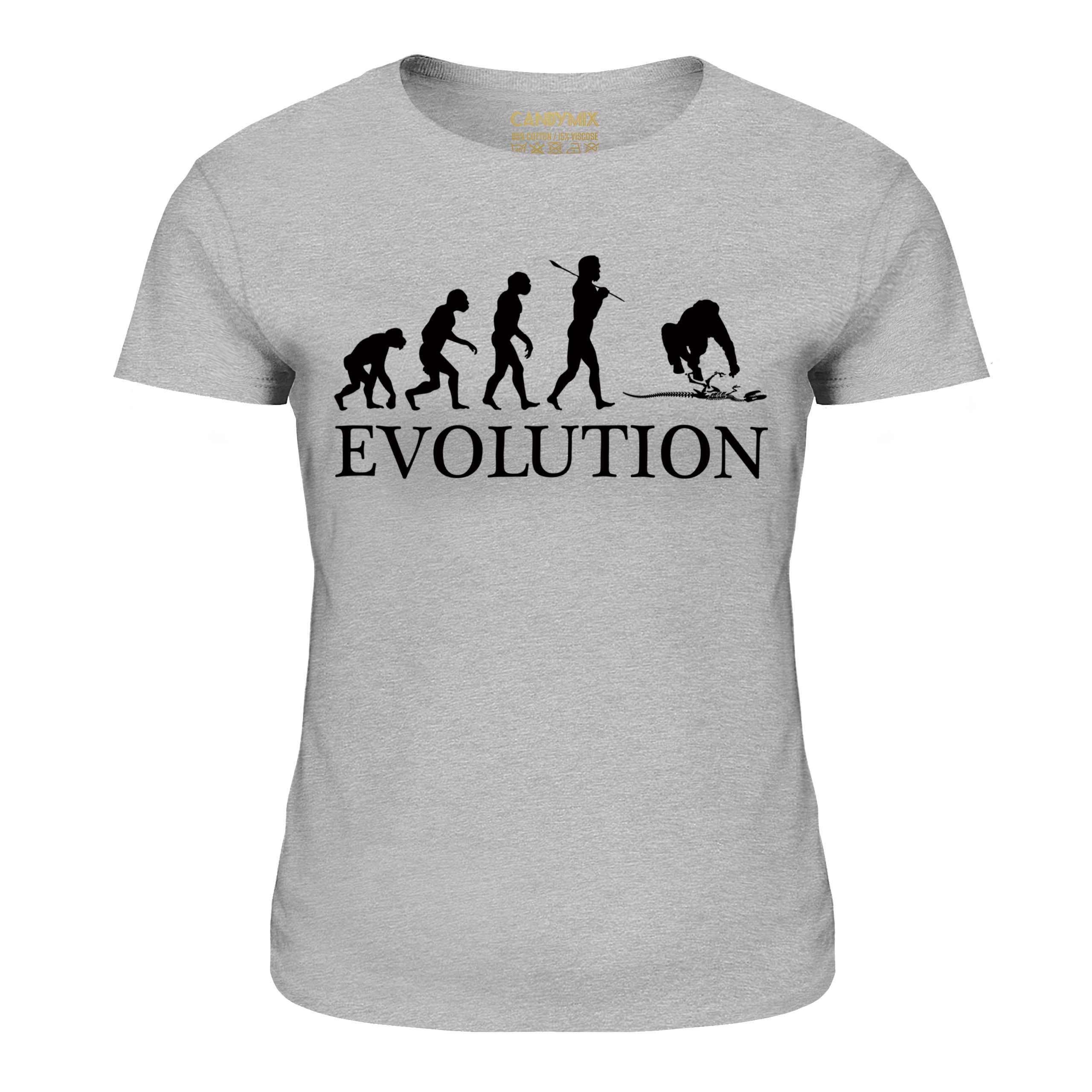 ARCHAEOLOGIST EVOLUTION LADIES T-SHIRT TEE TOP GIFT ARCHAEOLOGY DINOSAUR - Picture 13 of 21