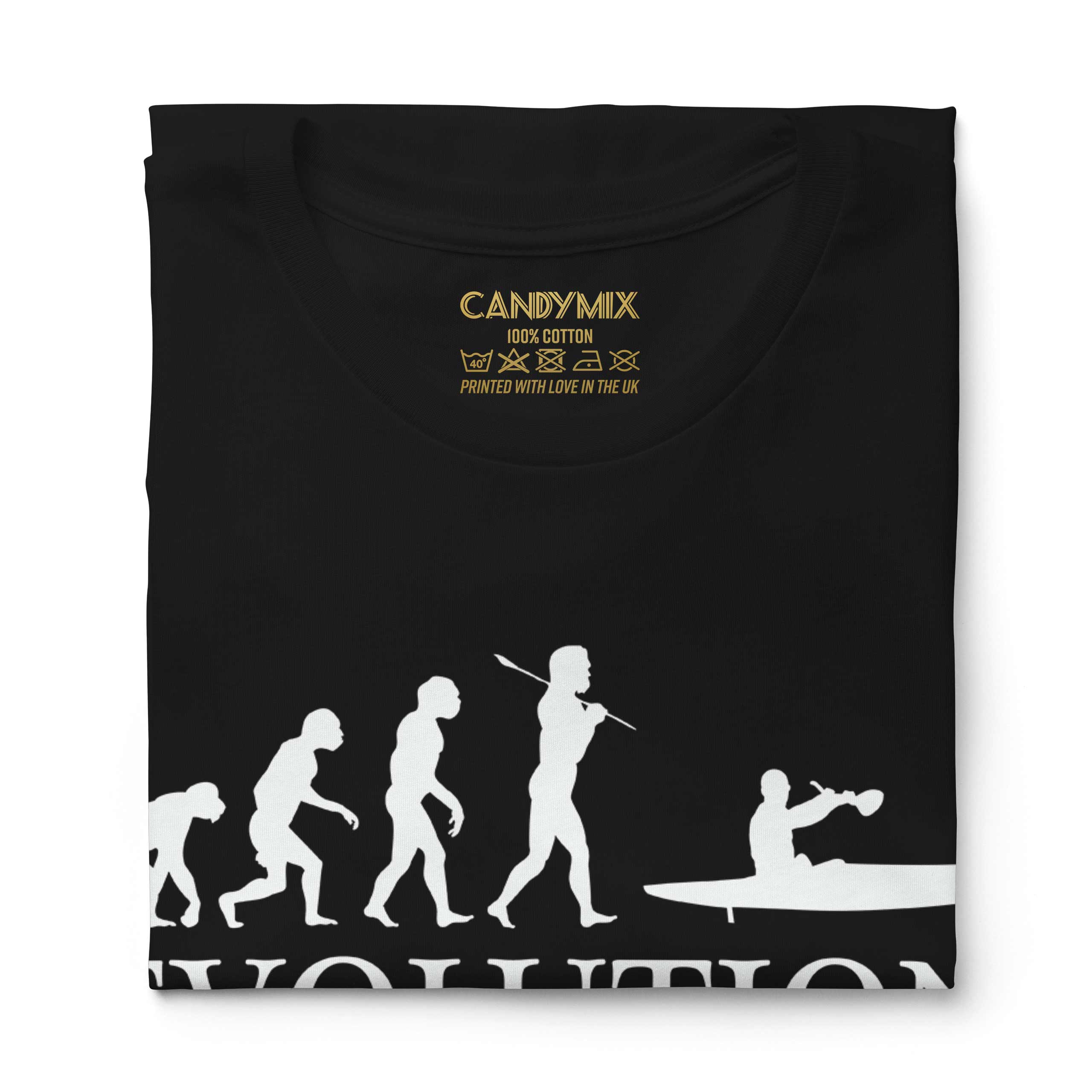Flyak Evolution Damen T-Shirt Geschenk Kajak für Anfänger - Picture 10 of 21