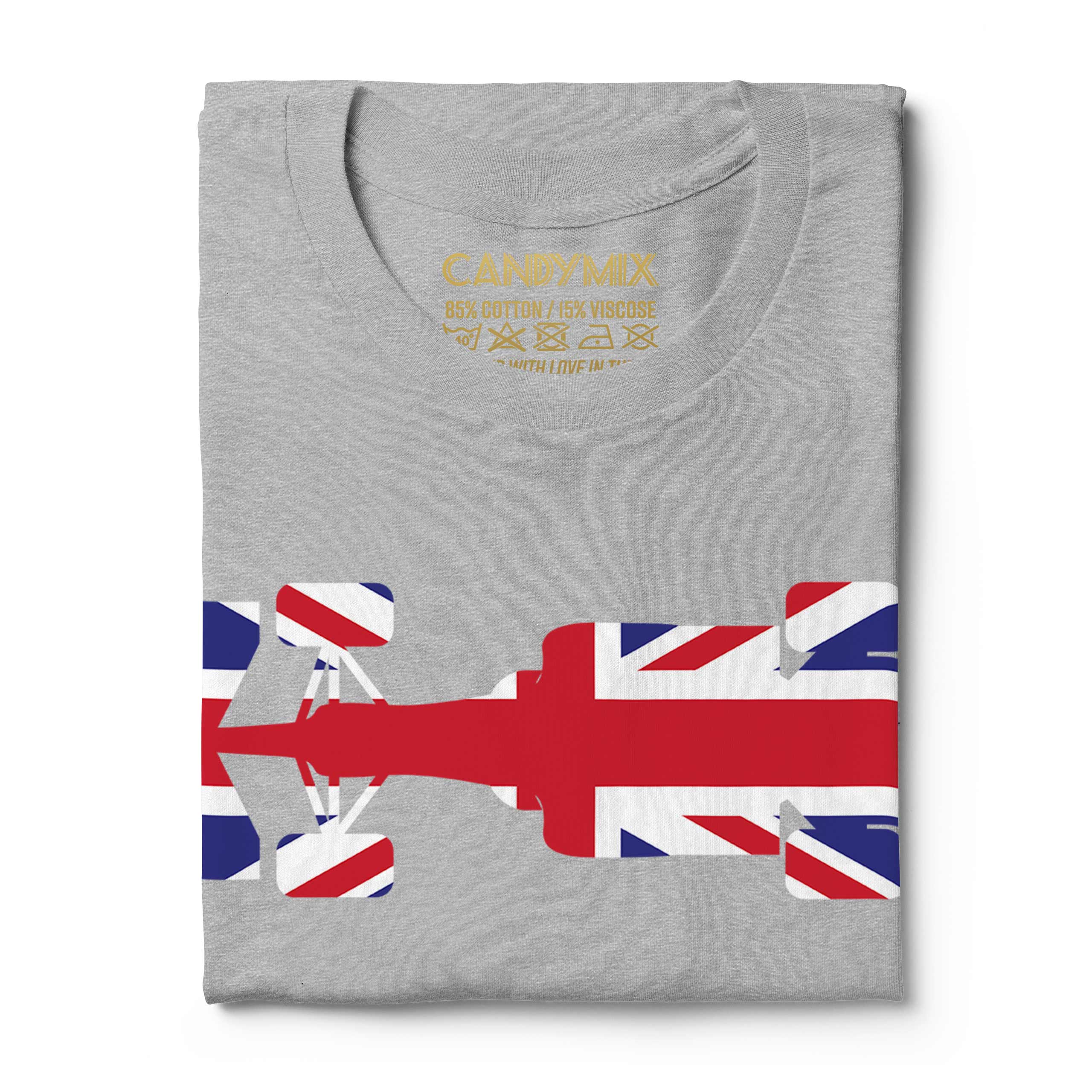 Great British Motor Racing Femmes T-shirt Tee Top Cadeau Britain GP 