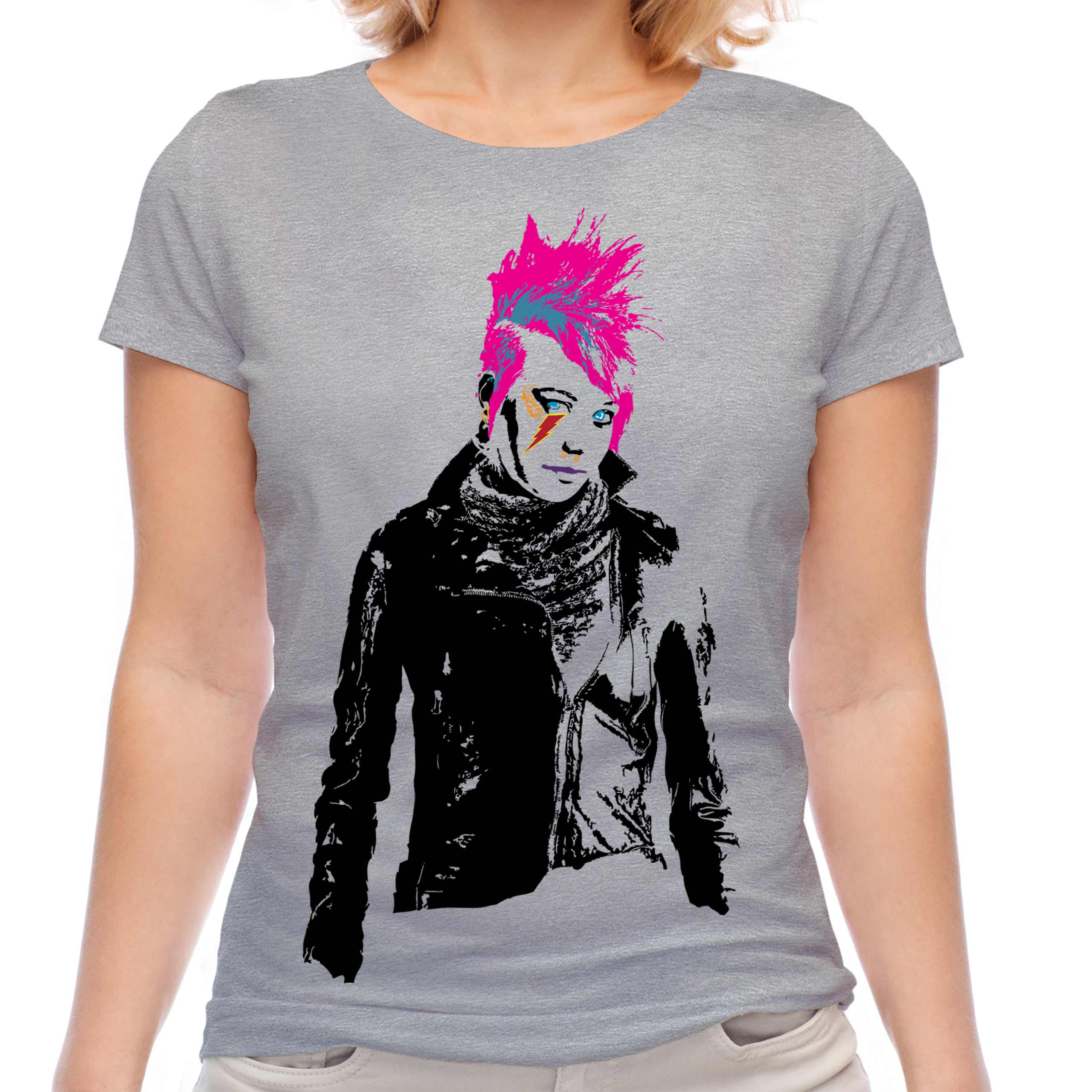 Candymix Ragazza Punk T-Shirt Donna – 100% Cotone, Vestibilità Standard, Stampe Di Qualità, Taglie XS-3XL