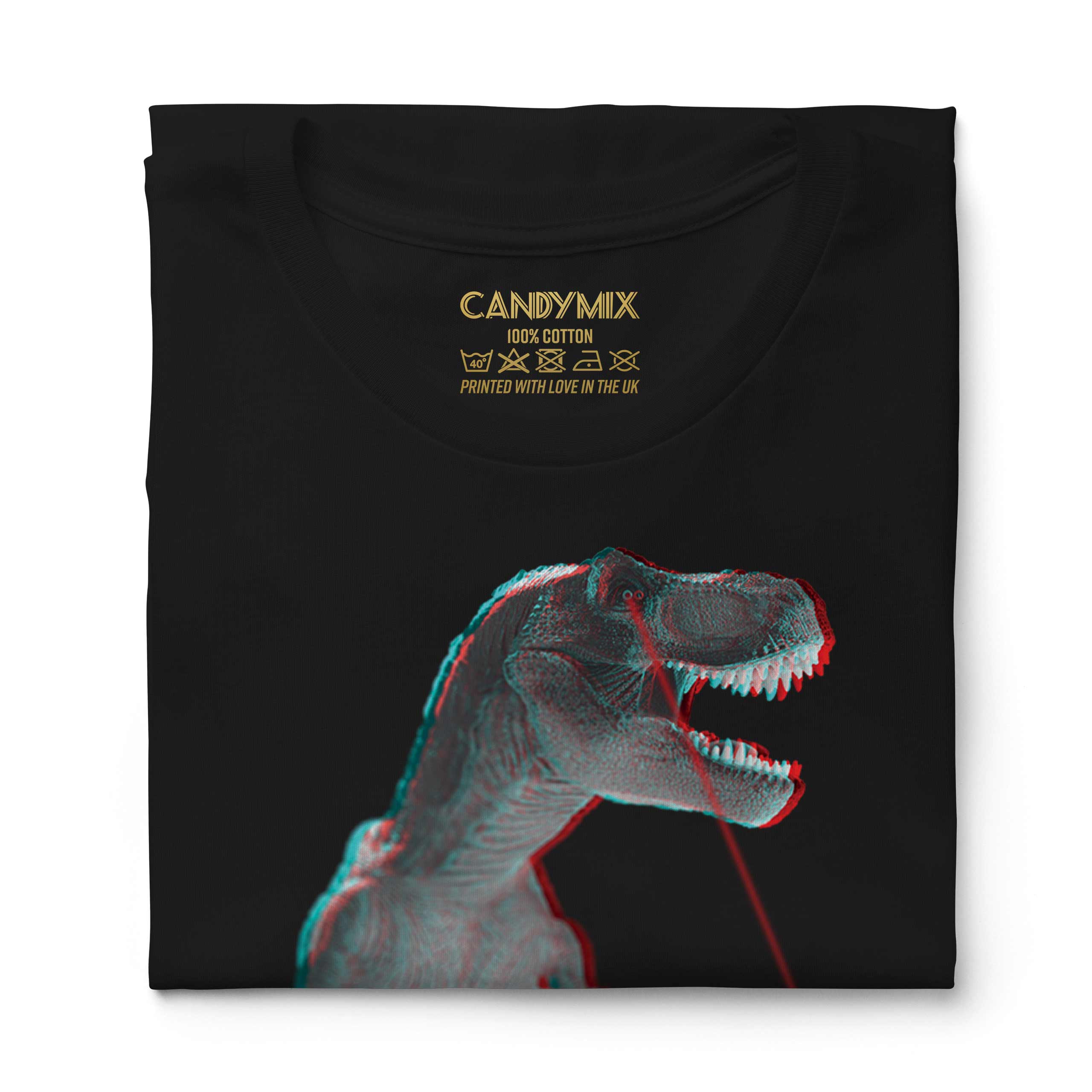 T-REX LASER 3D LADIES T-SHIRT TEE TOP GIFT DINOSAUR SCIENCE FICTION - Picture 10 of 21