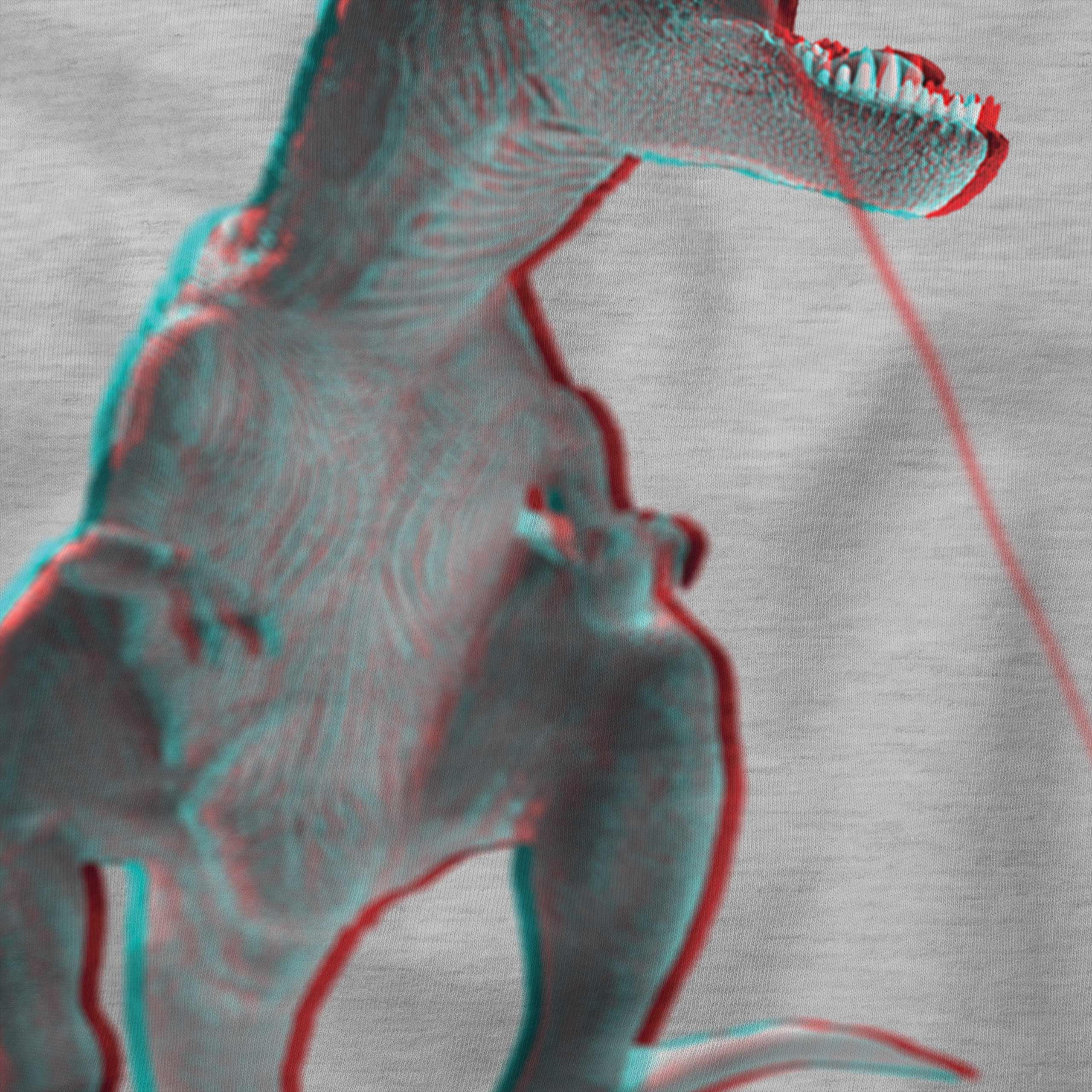 T-REX LASER 3D MENS T-SHIRT TEE TOP GIFT DINOSAUR SCIENCE FICTION