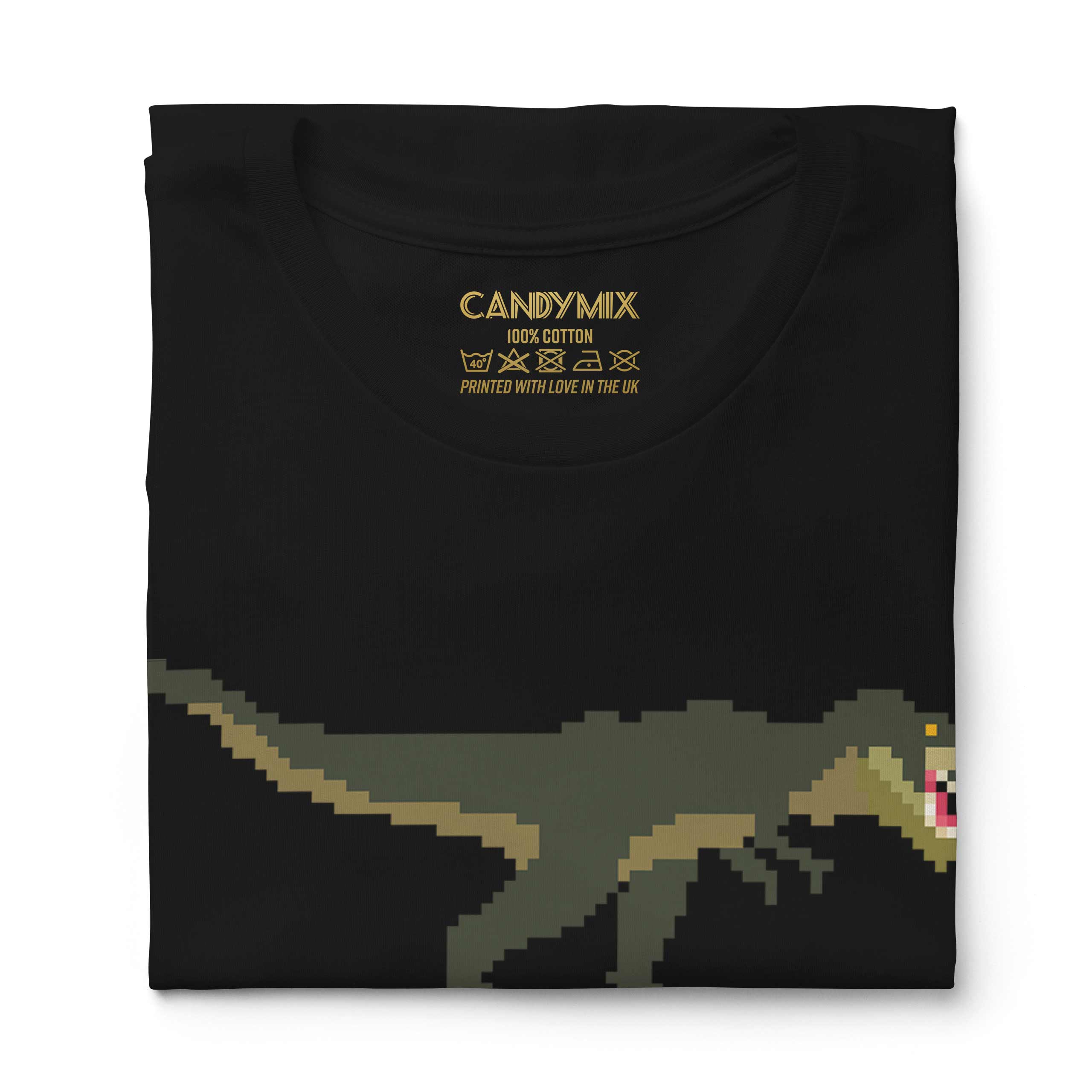 16 BIT T REX LADIES T-SHIRT TEE TOP GIFT RETRO DINOSAUR - Picture 10 of 21