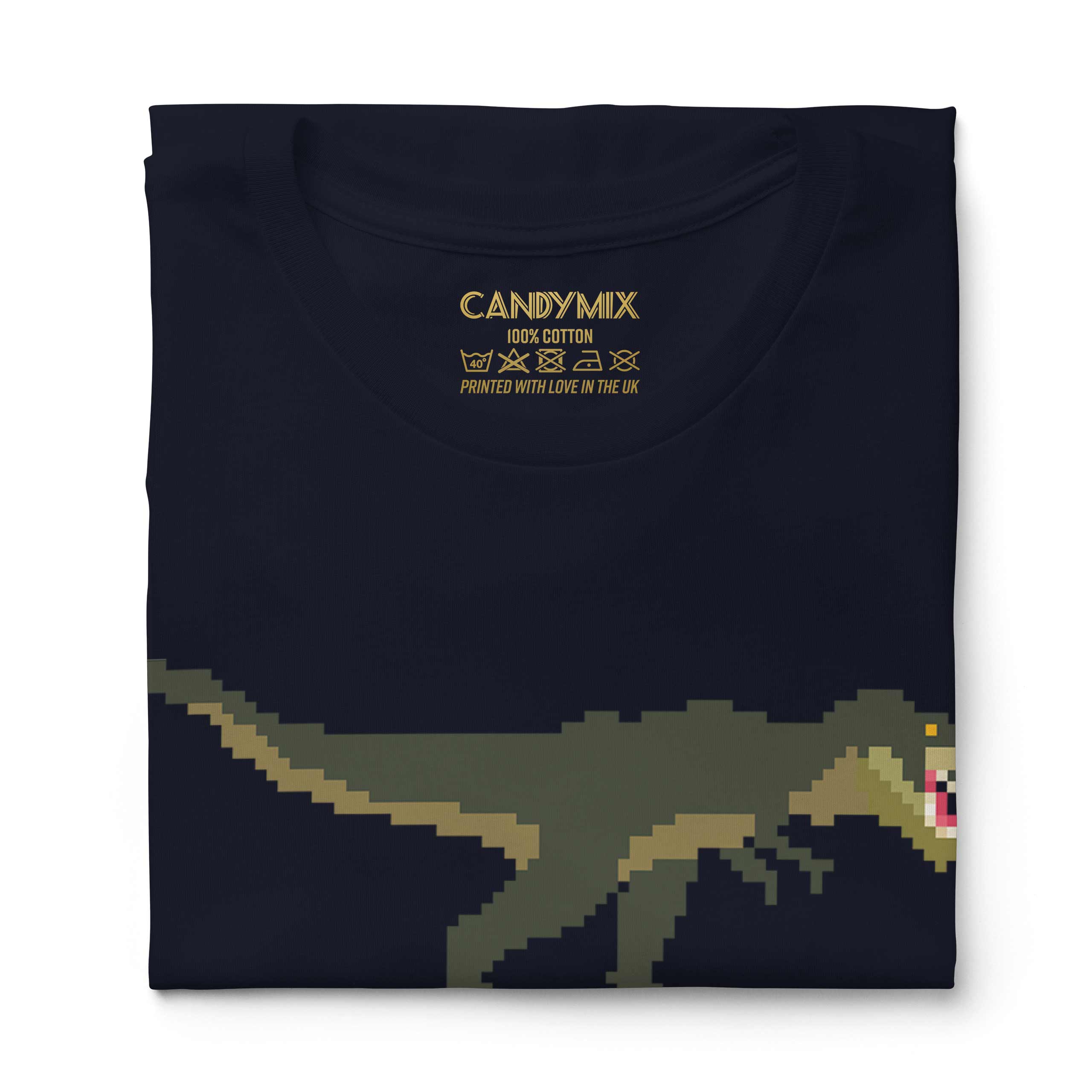 16 BIT T REX LADIES T-SHIRT TEE TOP GIFT RETRO DINOSAUR - Picture 20 of 21