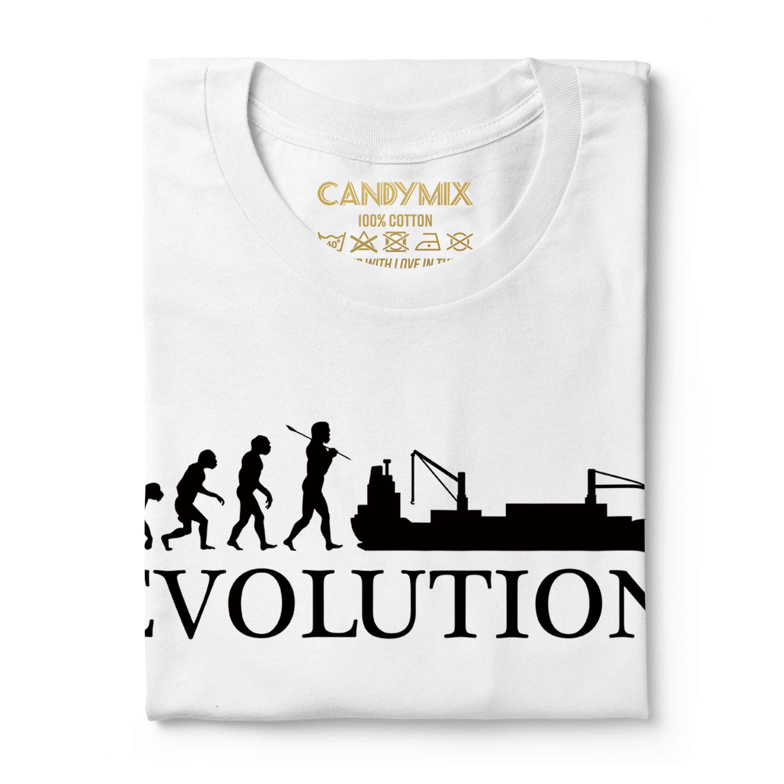 Candymix Ippica Steeplechase Evoluzione Umana T-Shirt da Donna