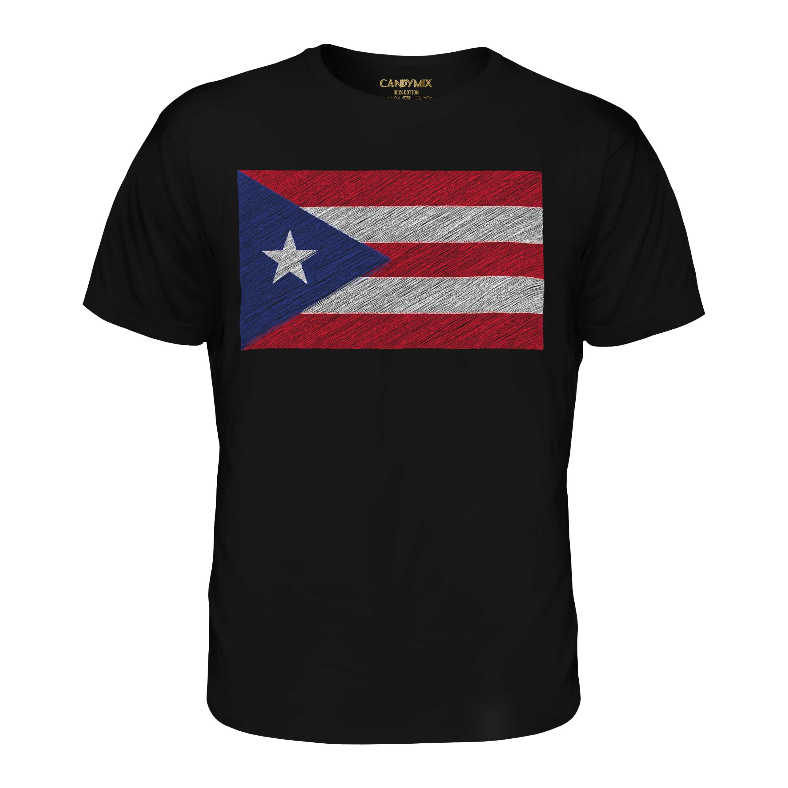 Puerto Rico vieilli Drapeau Unisexe à Capuche Haut Puerto Rican Football Cadeau