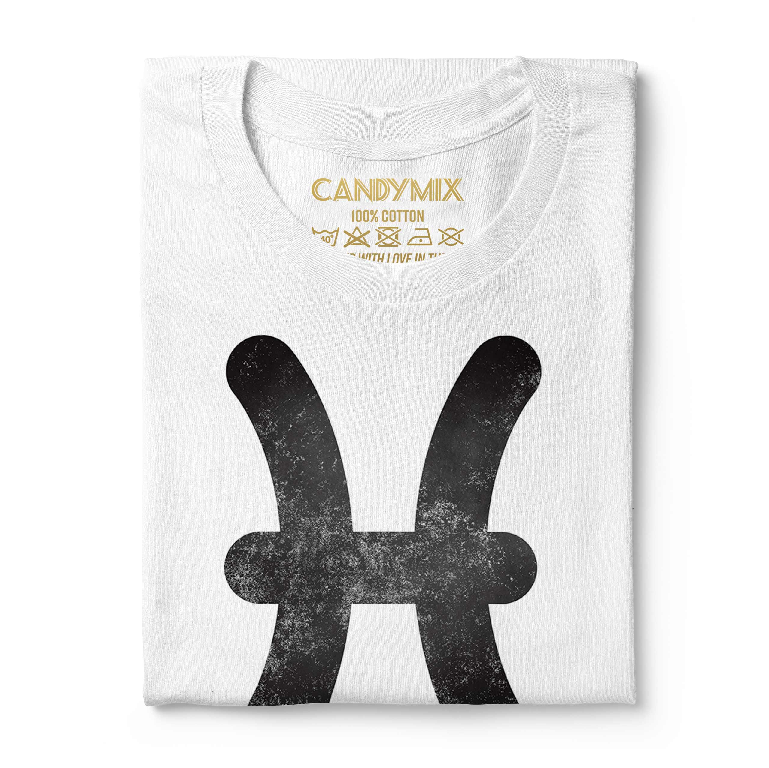 Libra Zodiac Sign impresión envejecida Niños Camiseta de estilo vintage regalo Superior de Diseño 