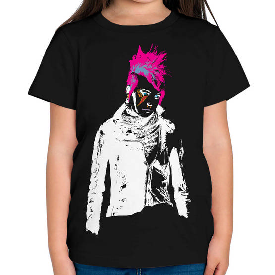 PUNK GIRL KIDS T-SHIRT TEE TOP GIFT BLACK AND WHITE CULTURE | eBay
