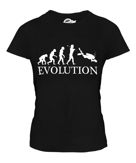 Evolution UNDERWATER PHOTOGRAPHY EVOLUTION OF MAN KIDS T-SHIRT TEE TOP GIFT 