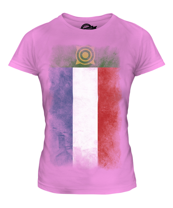 KHAKASSIA FADED FLAG LADIES T-SHIRT TEE TOP FOOTBALL GIFT SHIRT CLOTHING JERSEY - Picture 14 of 14