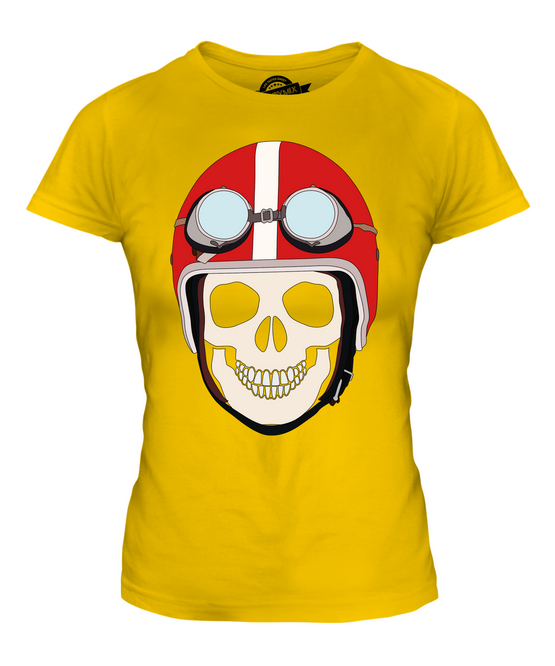 PILOTMASKE TOTENKOPF DAMEN T-SHIRT TEE SHIRT TOP 36 38 40 42 44 46 48 - Bild 8 von 14