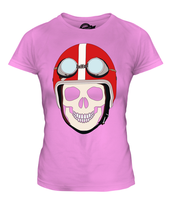 PILOTMASKE TOTENKOPF DAMEN T-SHIRT TEE SHIRT TOP 36 38 40 42 44 46 48 - Bild 14 von 14
