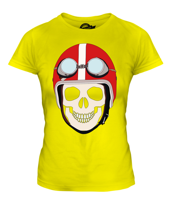 PILOTMASKE TOTENKOPF DAMEN T-SHIRT TEE SHIRT TOP 36 38 40 42 44 46 48 - Bild 9 von 14