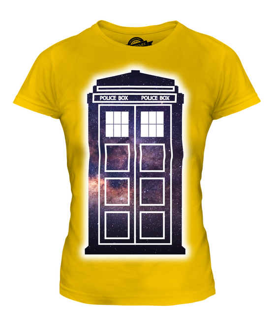 POLICE BOX LADIES T-SHIRT TEE SHIRT TOP 36 38 40 42 44 46 48 - Picture 8 of 14